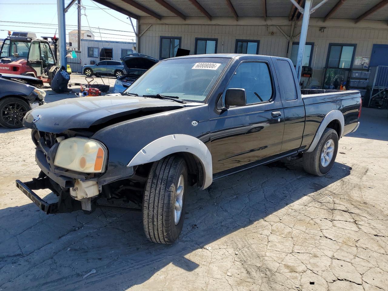 2001 Nissan Frontier King Cab Xe Black vin: 1N6DD26S91C320991