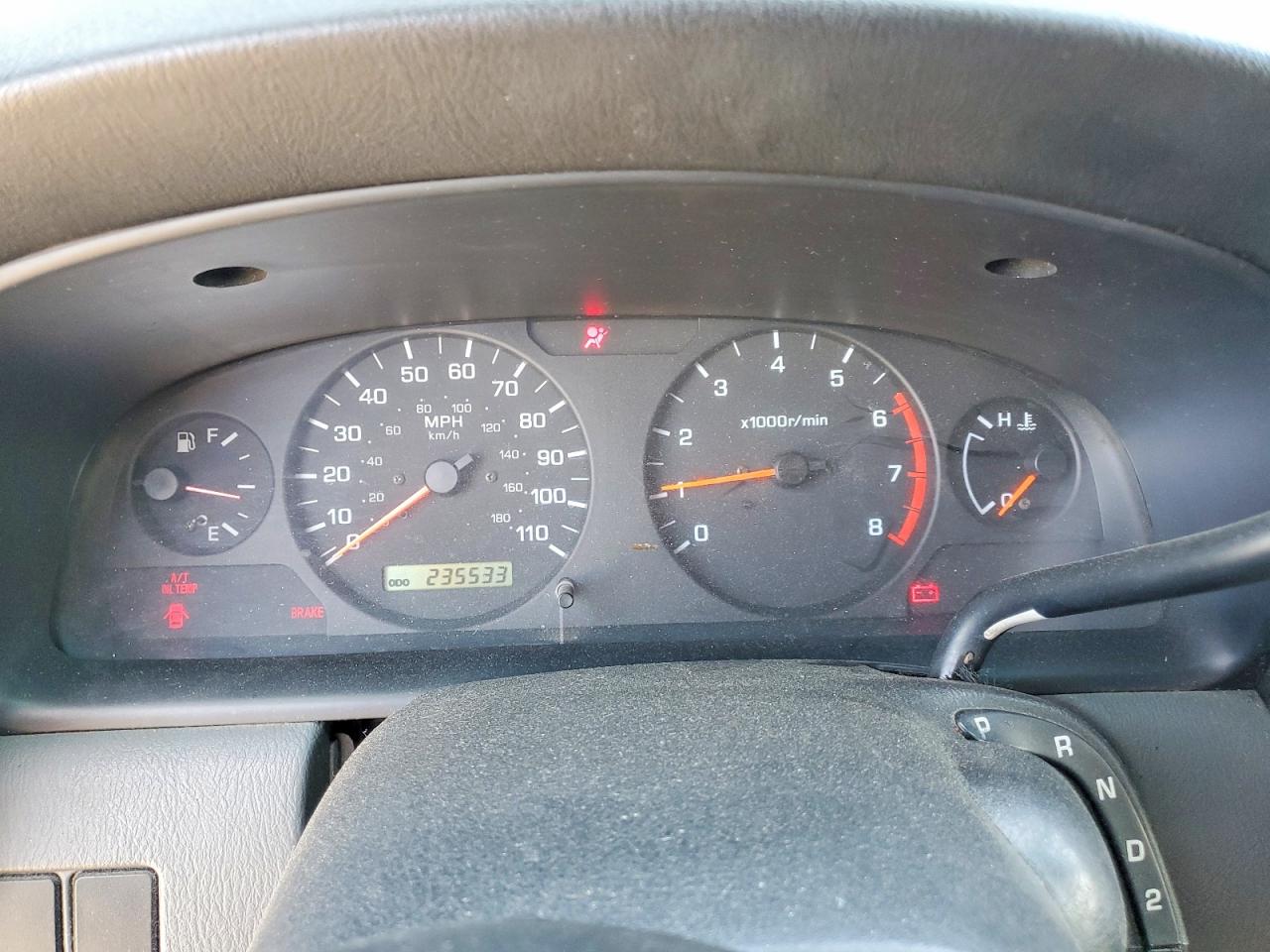 2001 Nissan Frontier King Cab Xe Black vin: 1N6DD26S91C320991