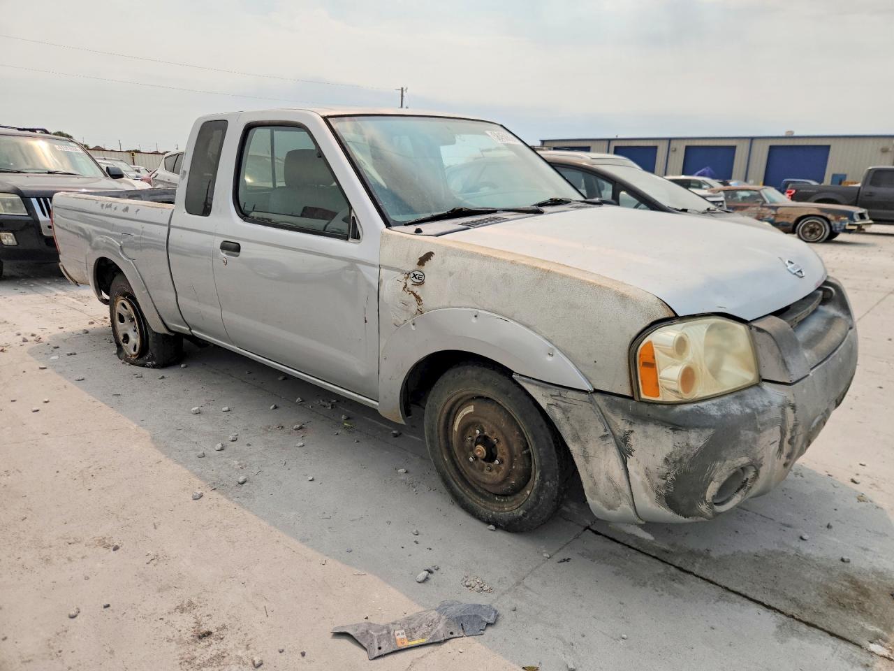 2001 Nissan Frontier King Cab Xe Silver vin: 1N6DD26S91C330677