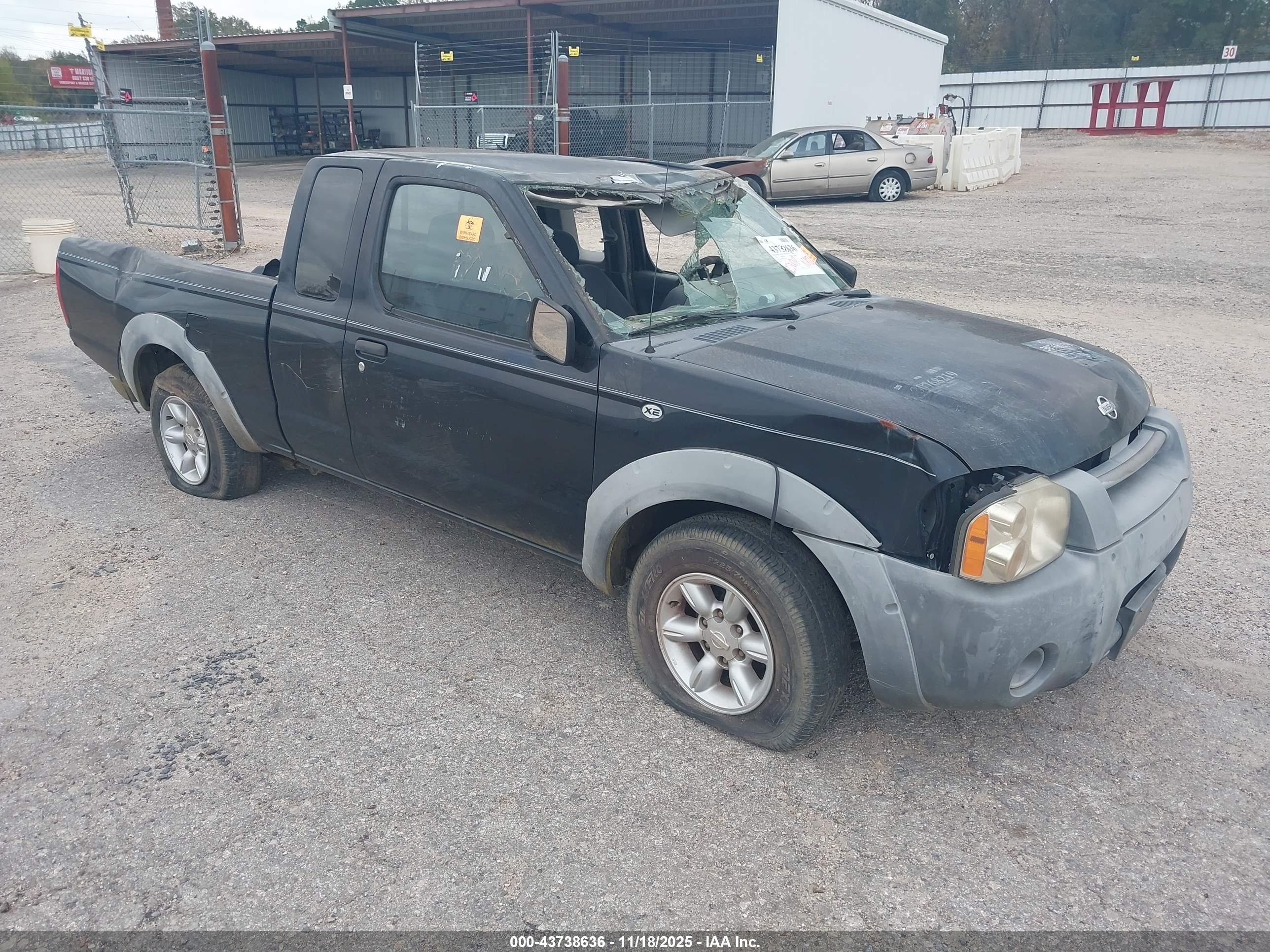 2001 Nissan Frontier 2wd Xe Black vin: 1N6DD26S91C333062
