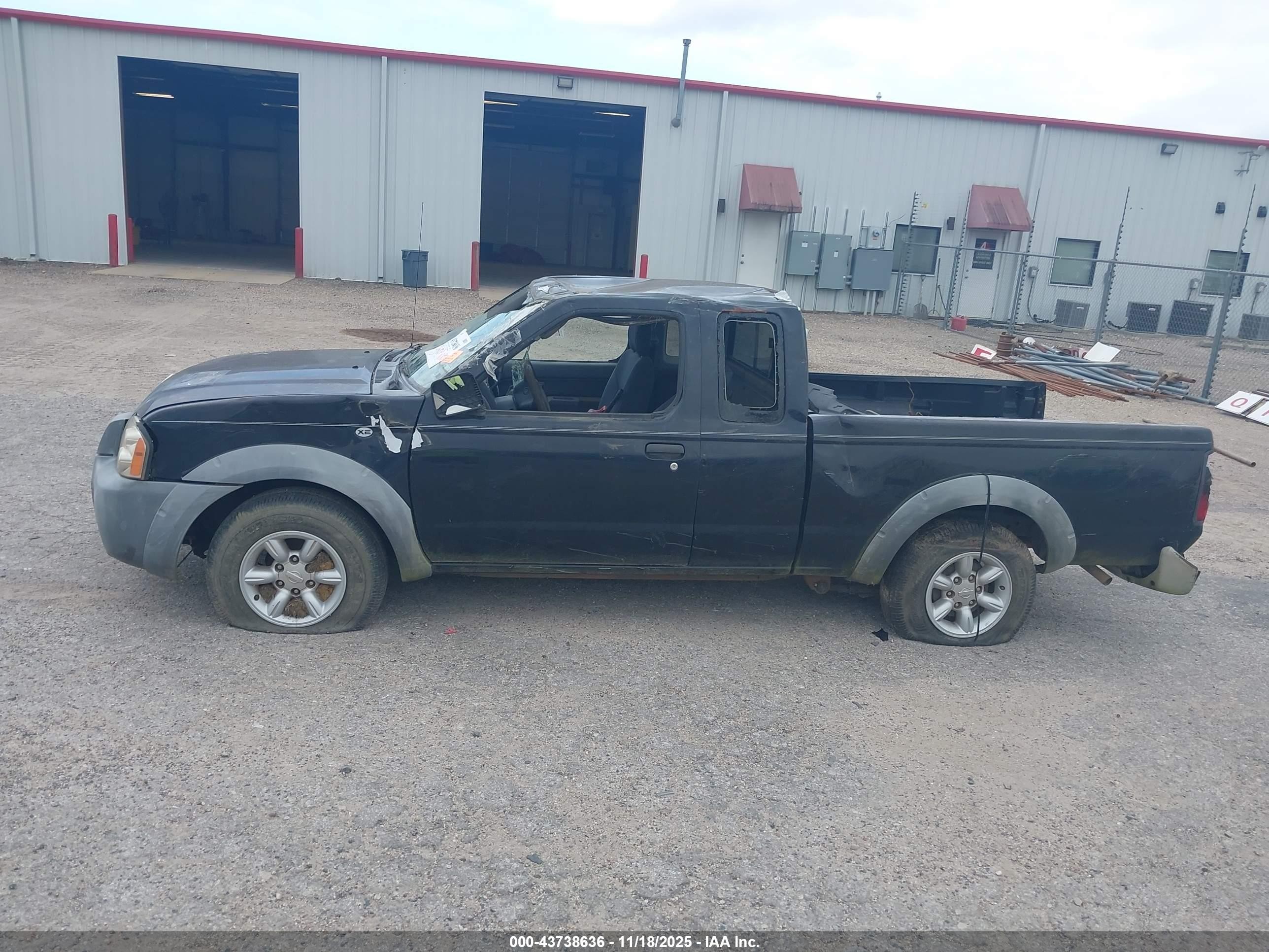 2001 Nissan Frontier 2wd Xe Black vin: 1N6DD26S91C333062