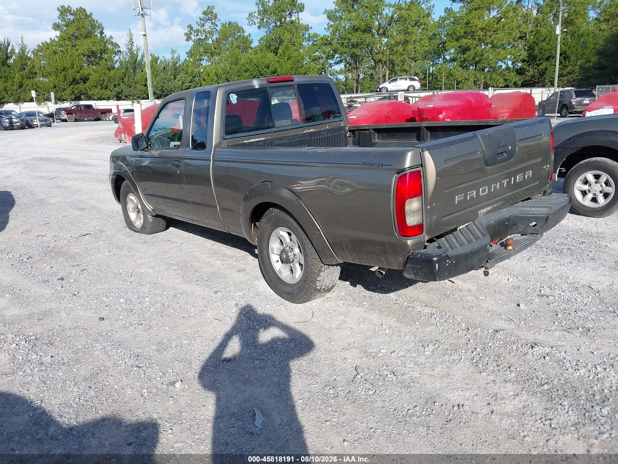 2001 Nissan Frontier Xe Champagne vin: 1N6DD26S91C381113