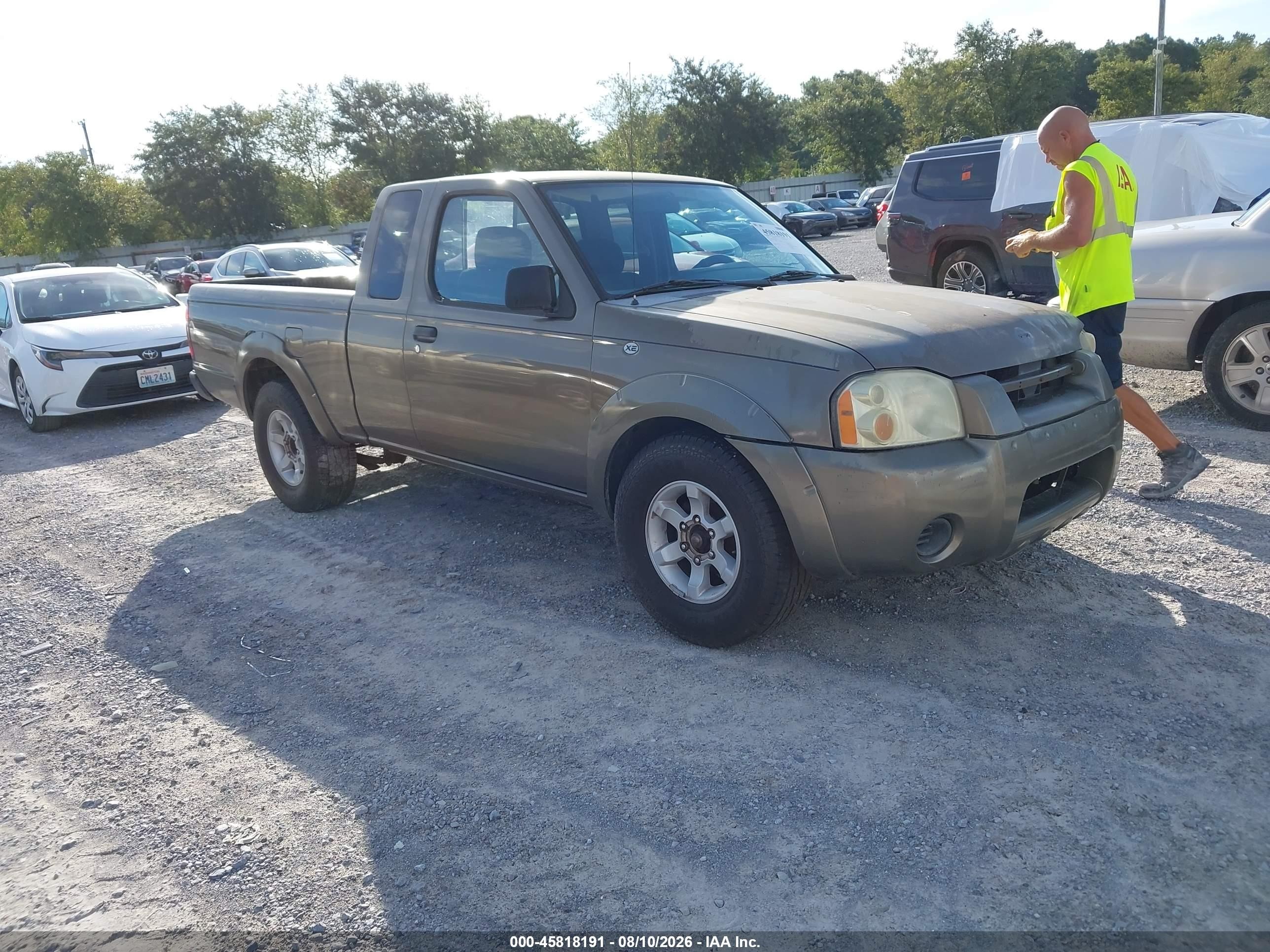 2001 Nissan Frontier Xe Champagne vin: 1N6DD26S91C381113
