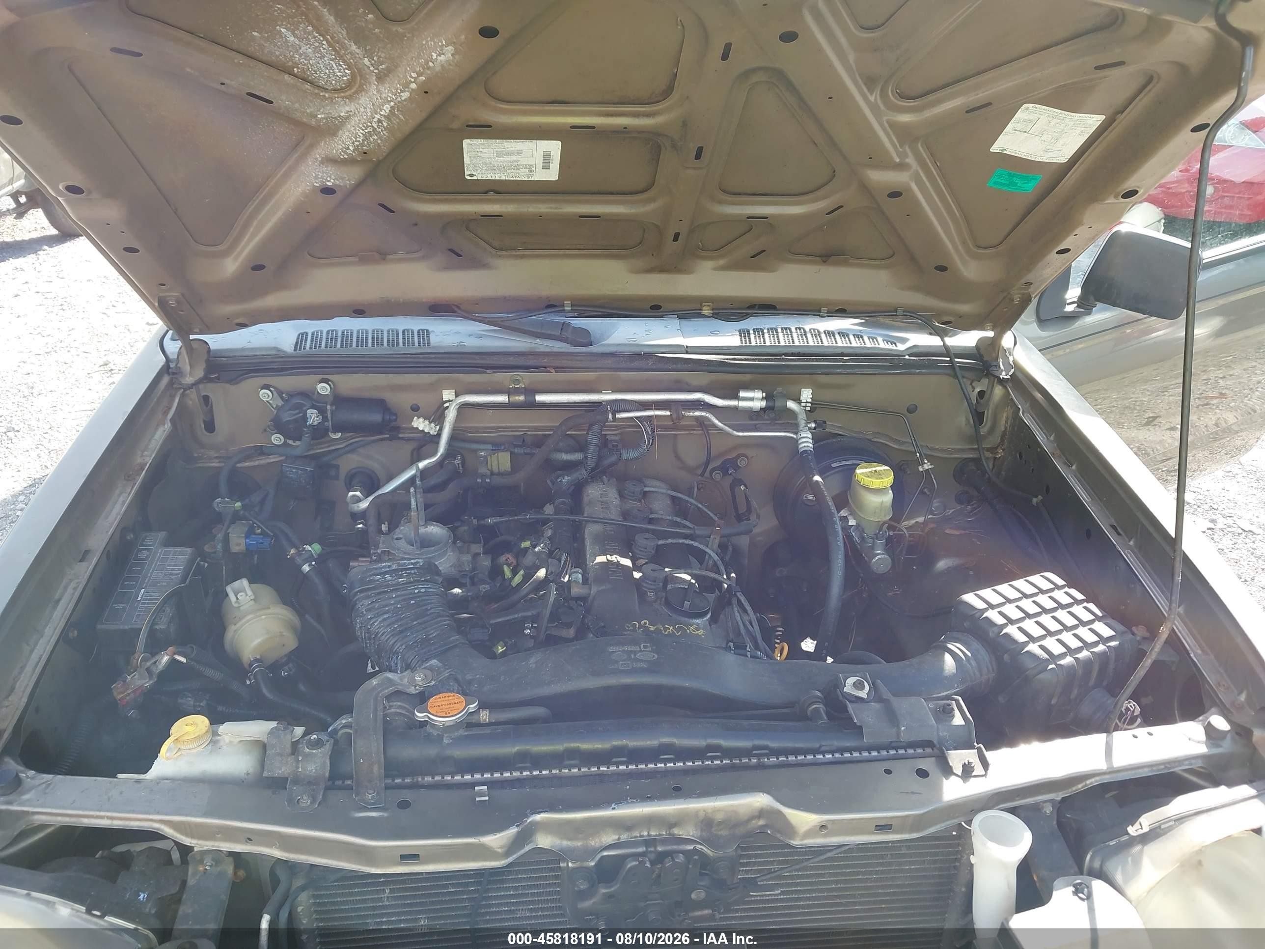 2001 Nissan Frontier Xe Champagne vin: 1N6DD26S91C381113