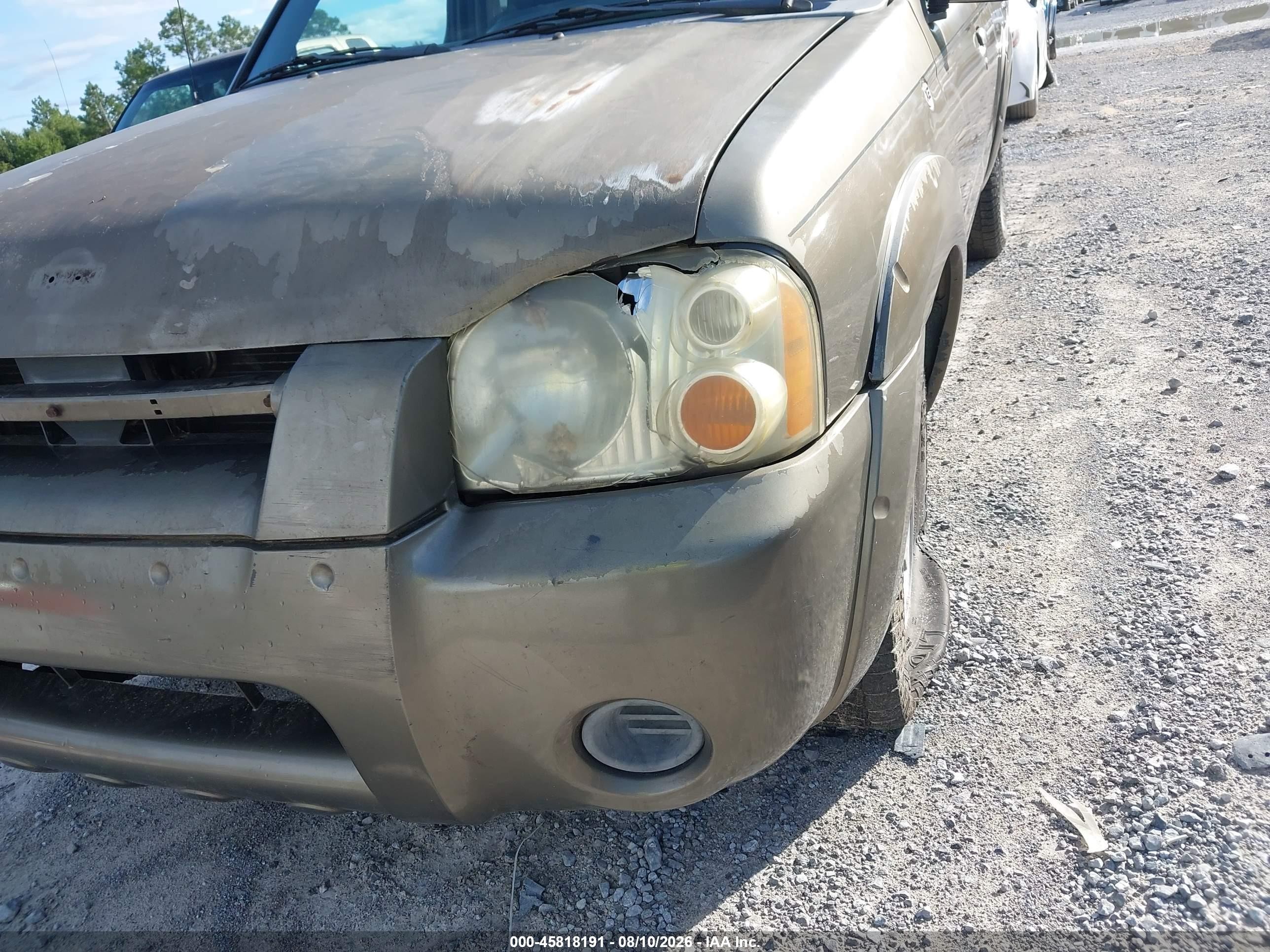 2001 Nissan Frontier Xe Champagne vin: 1N6DD26S91C381113