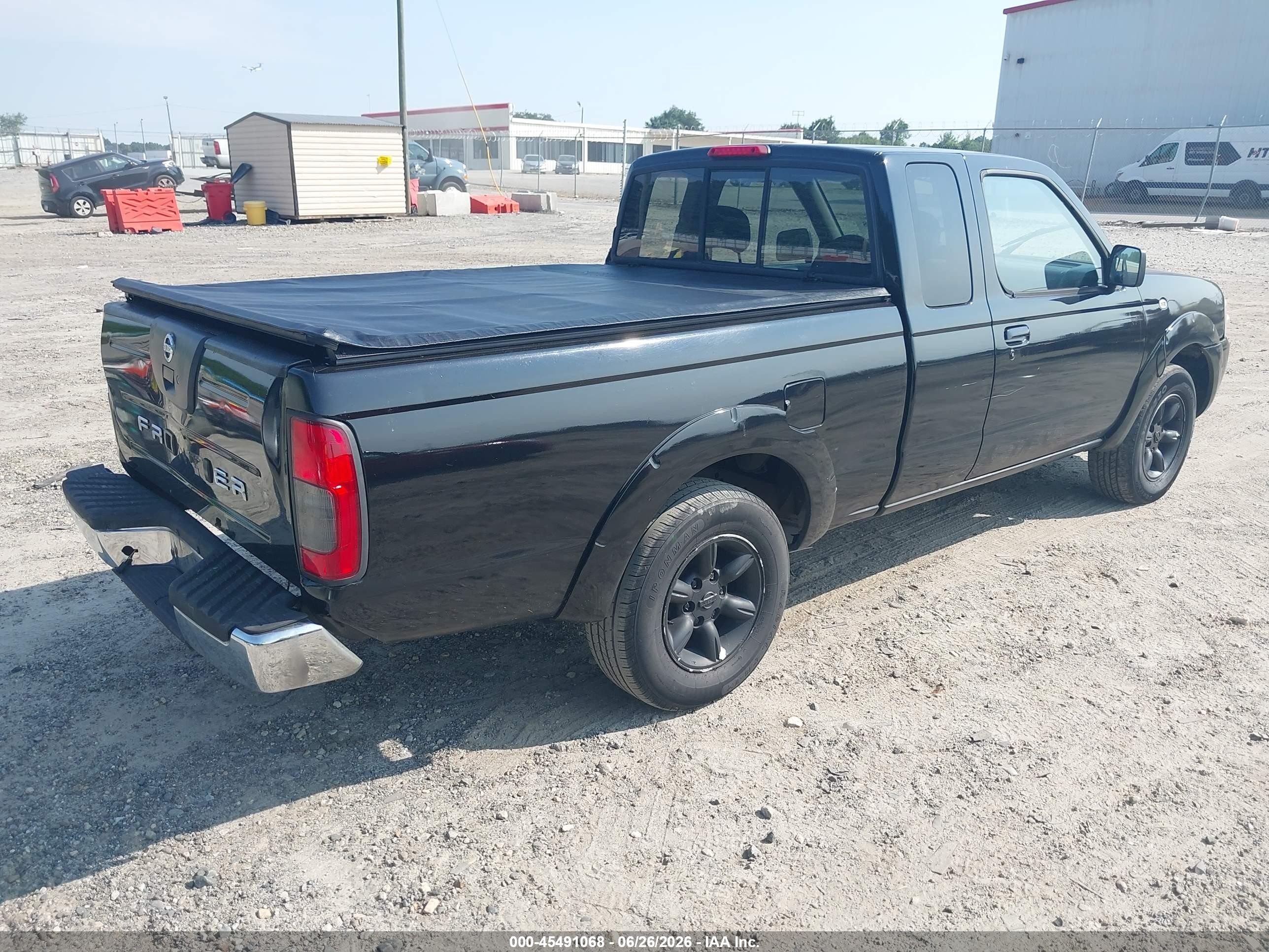 2001 Nissan Frontier Xe Black vin: 1N6DD26S91C389597