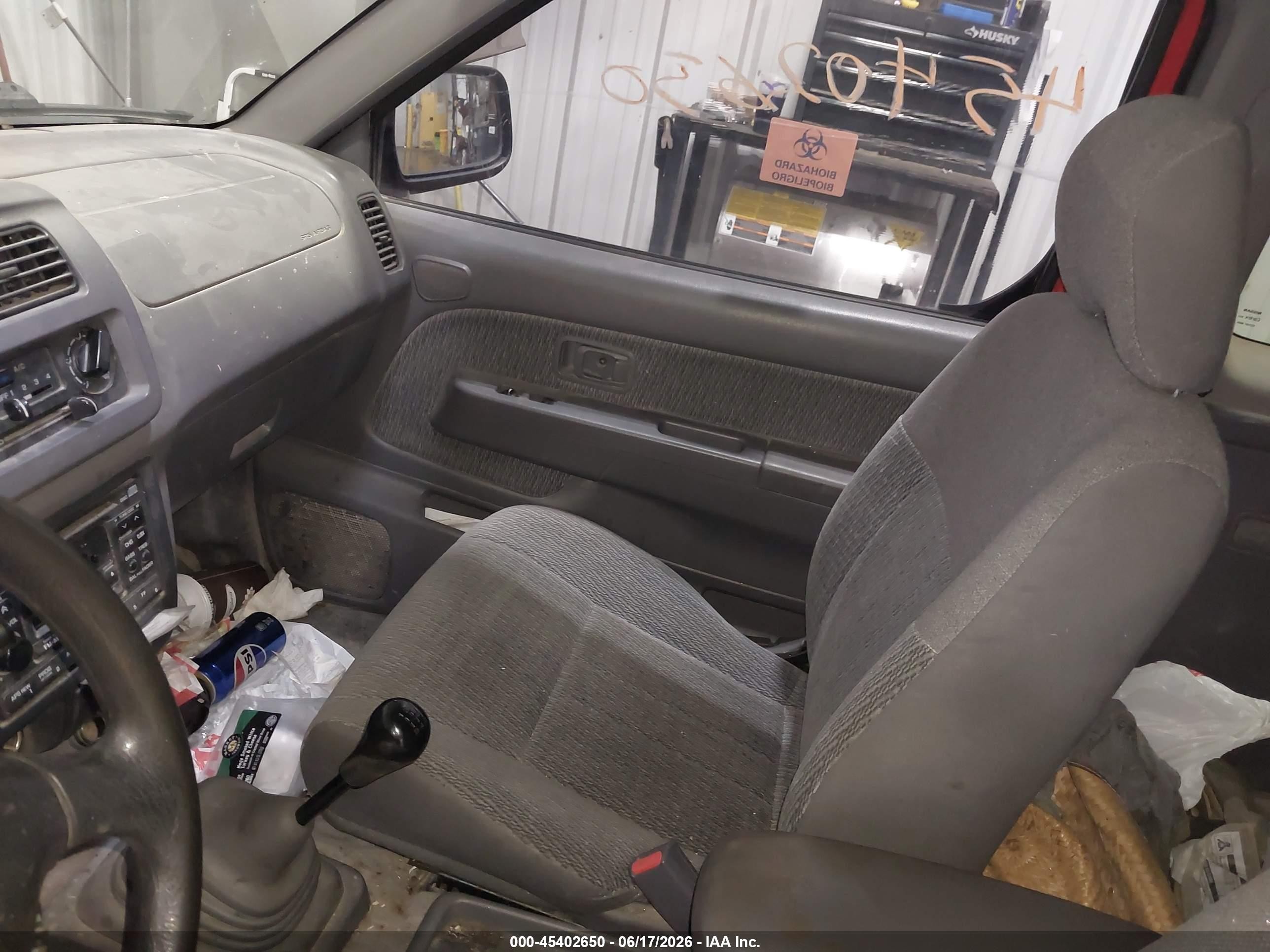 1998 Nissan Frontier Se/xe Красный vin: 1N6DD26S9WC378610