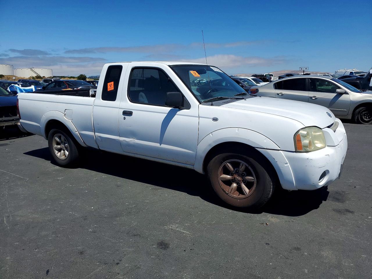 2001 Nissan Frontier King Cab Xe White vin: 1N6DD26SX1C378754