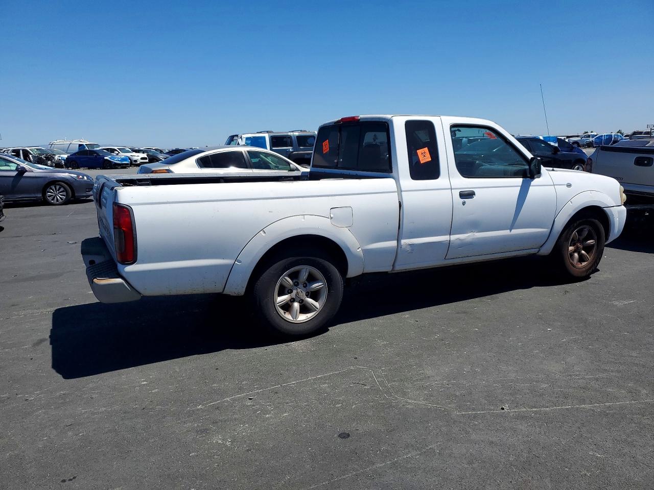 2001 Nissan Frontier King Cab Xe White vin: 1N6DD26SX1C378754