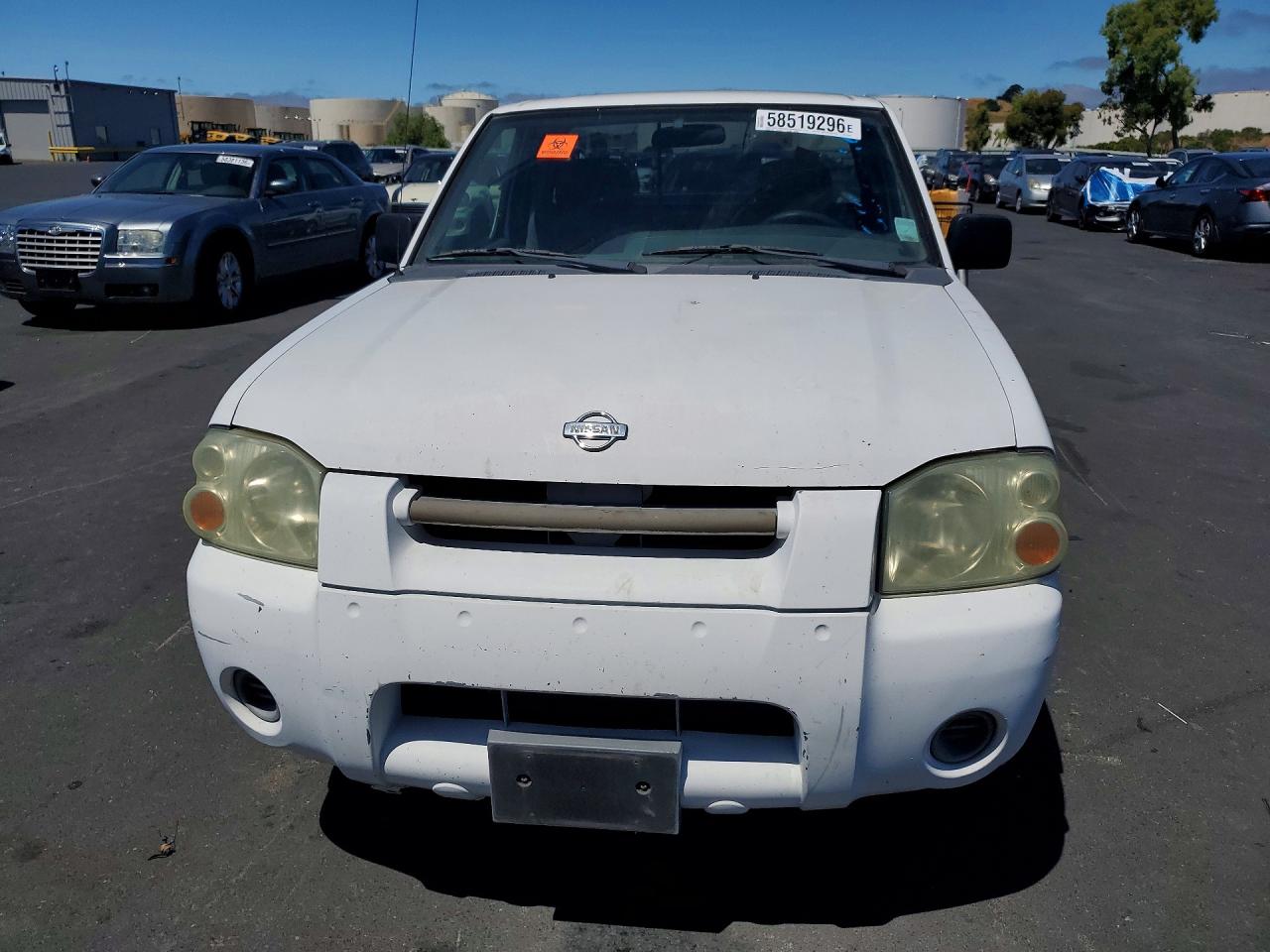 2001 Nissan Frontier King Cab Xe White vin: 1N6DD26SX1C378754