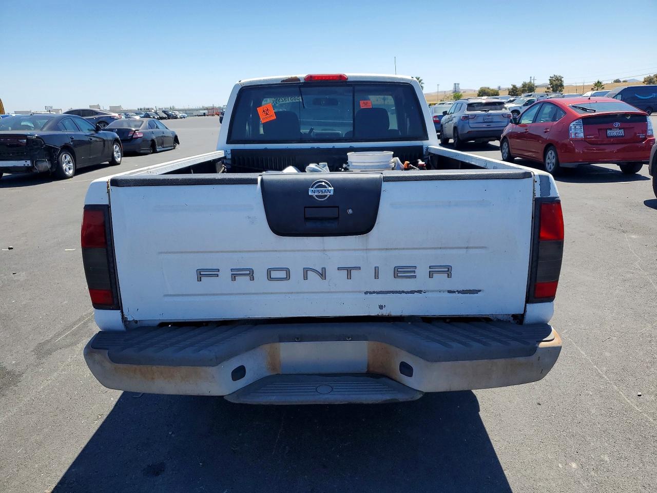 2001 Nissan Frontier King Cab Xe White vin: 1N6DD26SX1C378754
