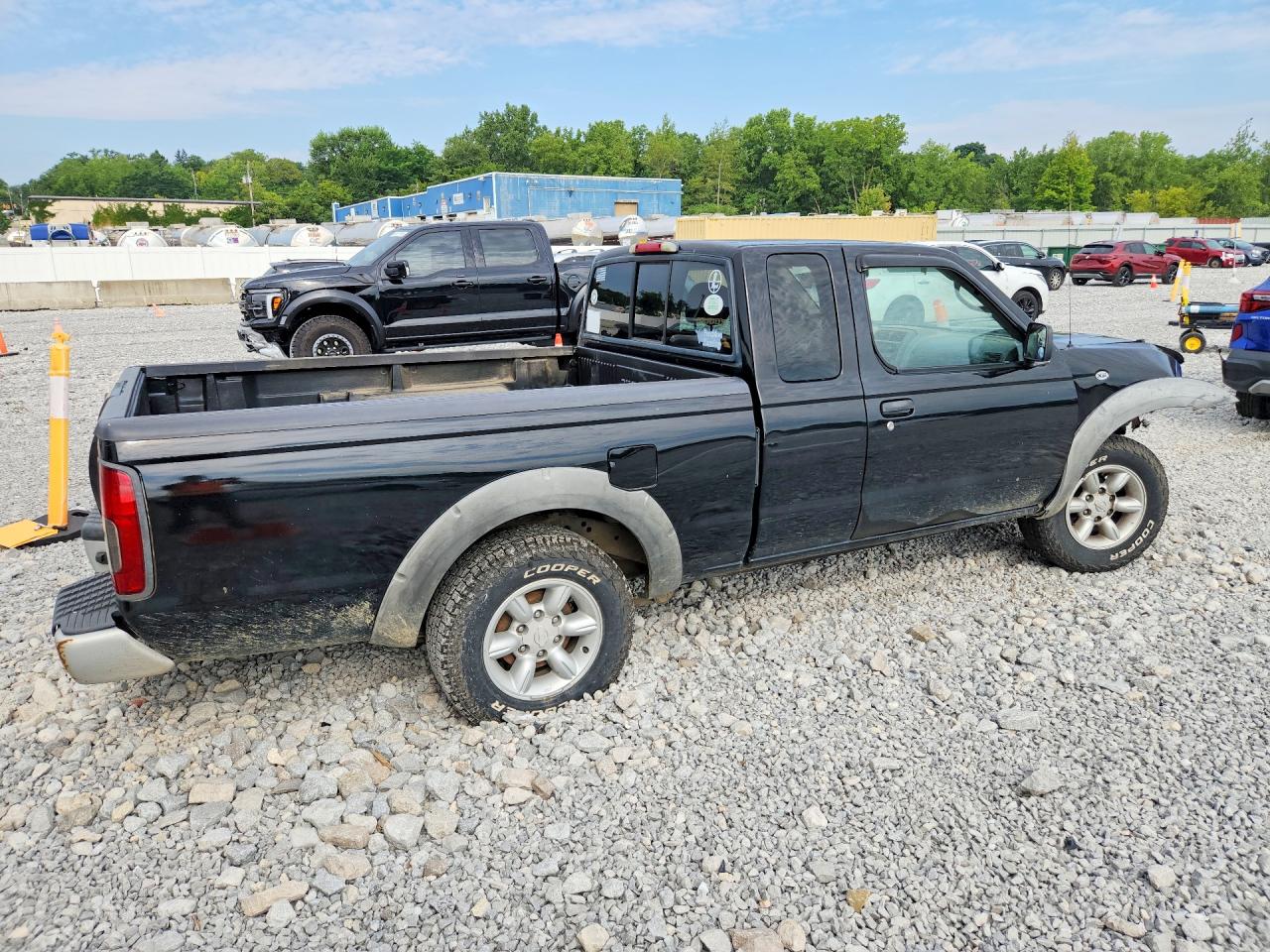 2002 Nissan Frontier Standard Black vin: 1N6DD26SX2C377198