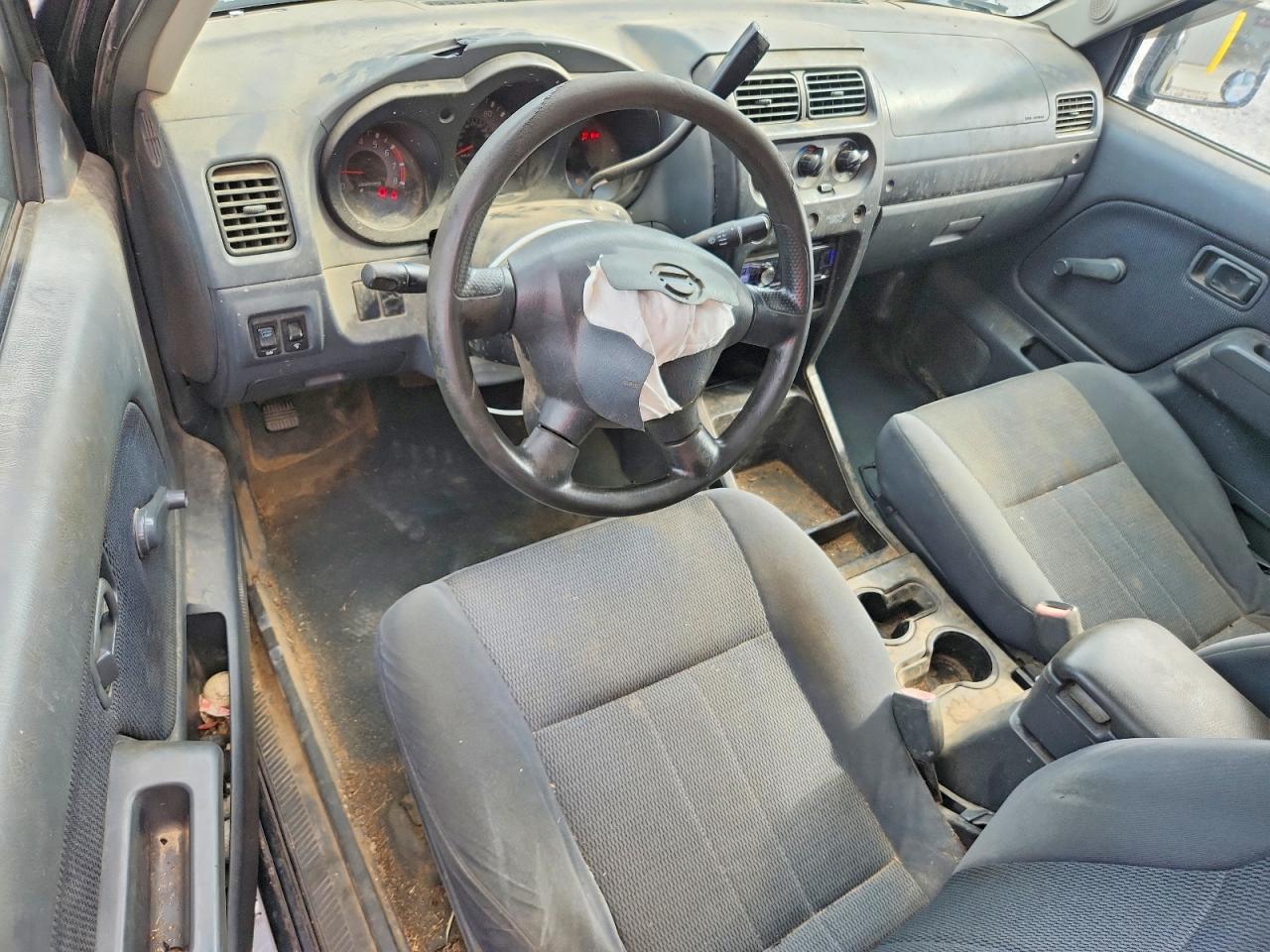 2002 Nissan Frontier Standard Black vin: 1N6DD26SX2C377198