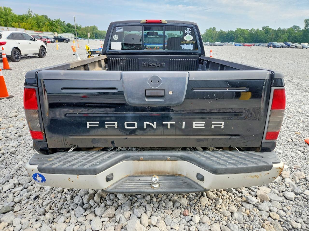 2002 Nissan Frontier Standard Black vin: 1N6DD26SX2C377198