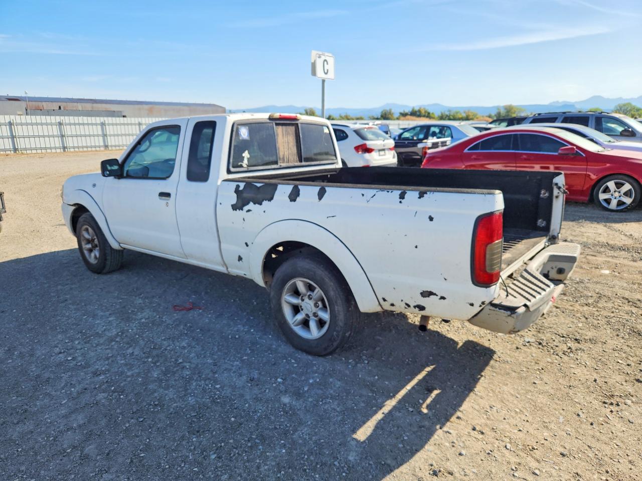 2003 Nissan Frontier Standard White vin: 1N6DD26T03C411711