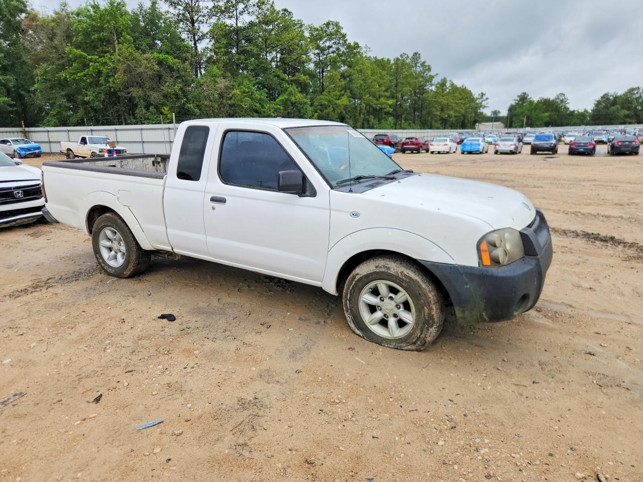 2003 Nissan Frontier King Cab Xe White vin: 1N6DD26T03C442604