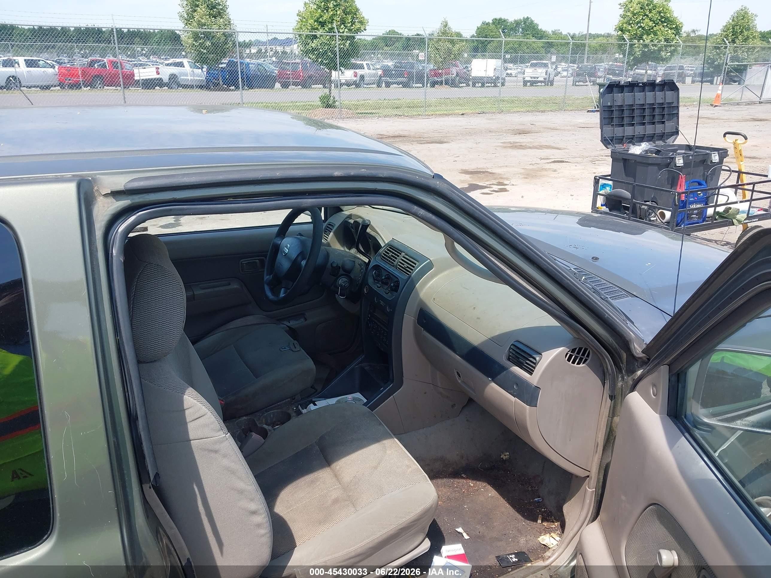 2003 Nissan Frontier Xe Зеленый vin: 1N6DD26T13C467284