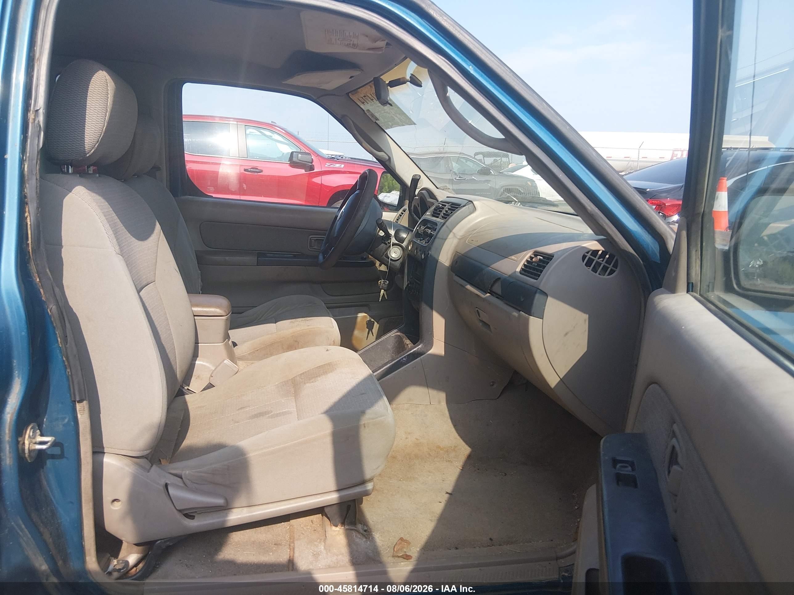 2004 Nissan Frontier Xe Синий vin: 1N6DD26T14C409547