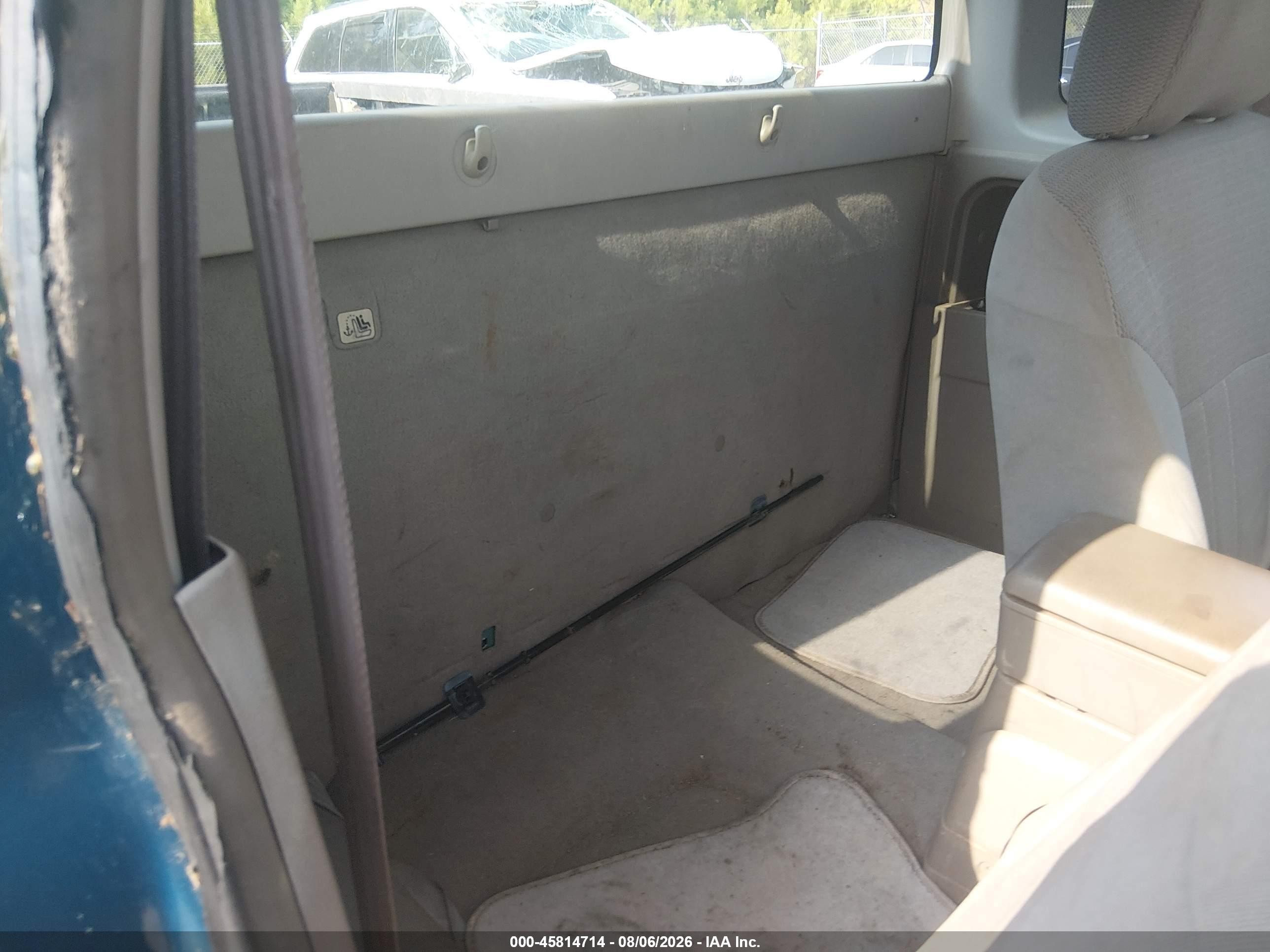 2004 Nissan Frontier Xe Синий vin: 1N6DD26T14C409547