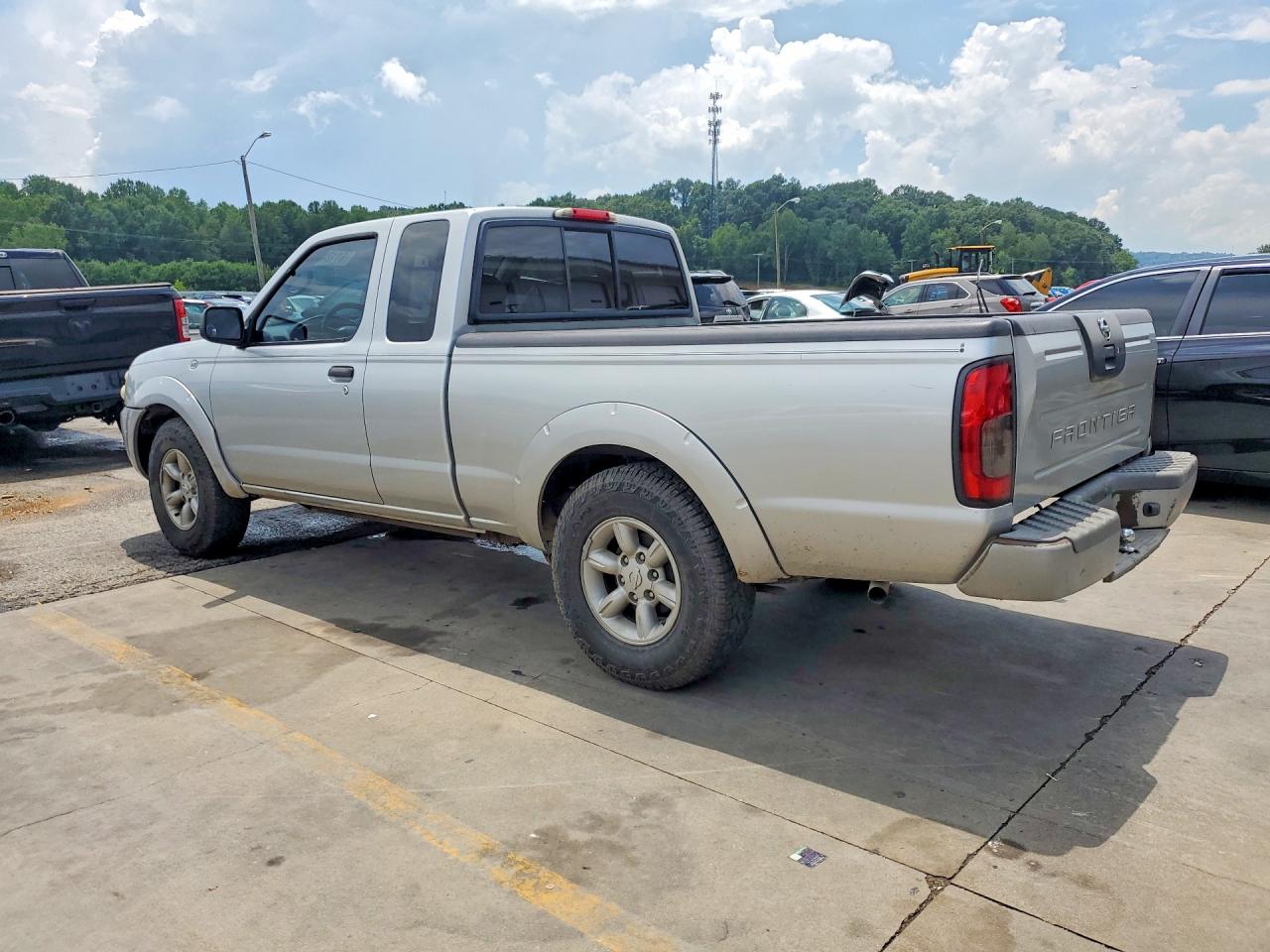 2004 Nissan Frontier King Cab Xe Gray vin: 1N6DD26T14C459624