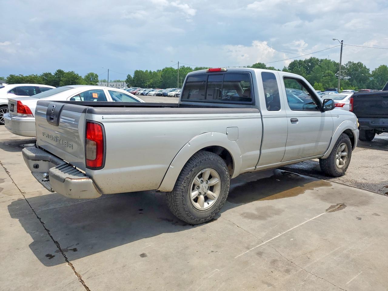 2004 Nissan Frontier King Cab Xe Gray vin: 1N6DD26T14C459624