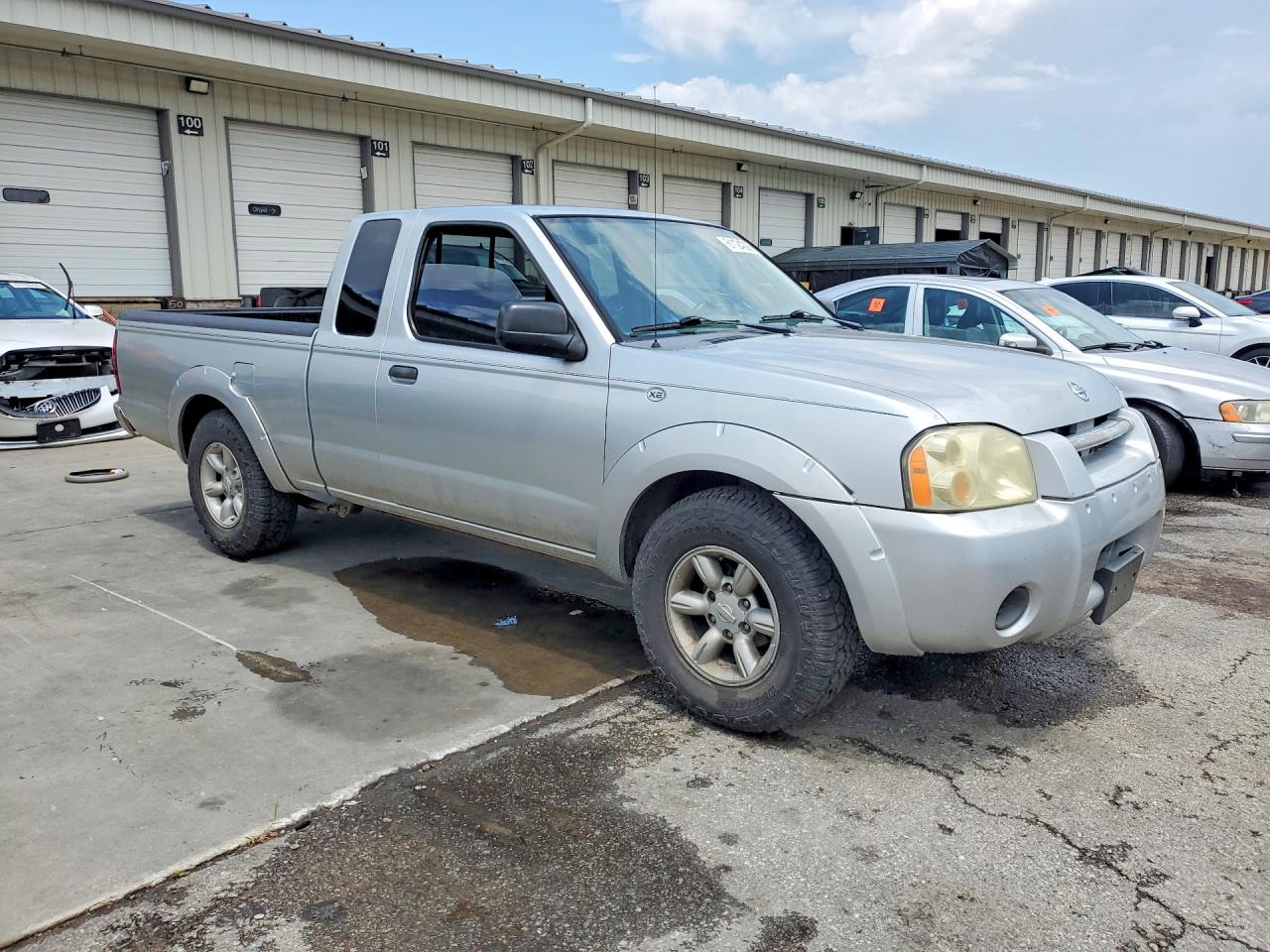 2004 Nissan Frontier King Cab Xe Gray vin: 1N6DD26T14C459624