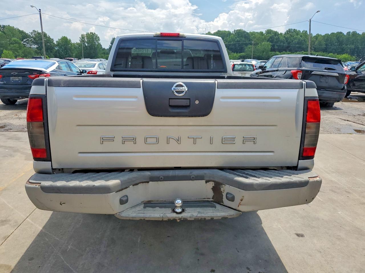 2004 Nissan Frontier King Cab Xe Gray vin: 1N6DD26T14C459624