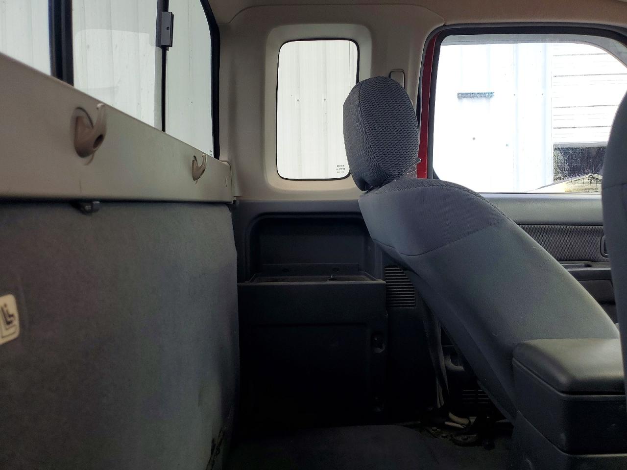 2004 Nissan Frontier King Cab Xe Темно-бордовый vin: 1N6DD26T14C471059