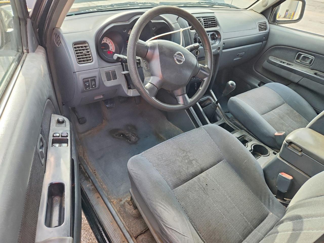 2004 Nissan Frontier King Cab Xe Black vin: 1N6DD26T14C471935