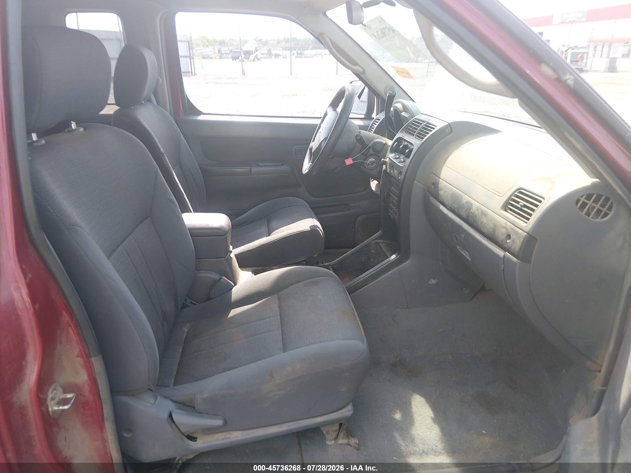 2003 Nissan Frontier Xe Burgundy vin: 1N6DD26T23C426694