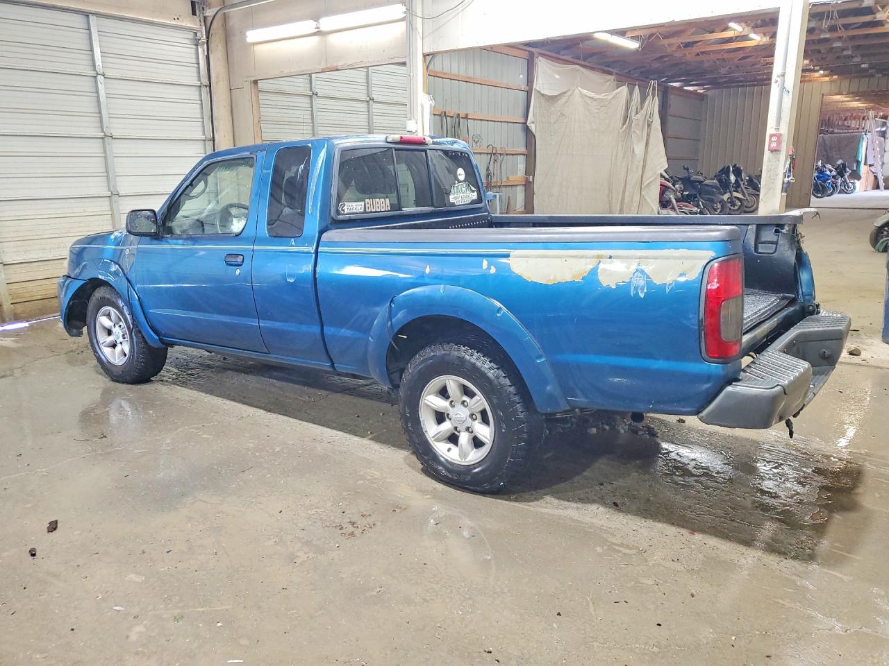 2004 Nissan Frontier King Cab Xe Blue vin: 1N6DD26T24C415826