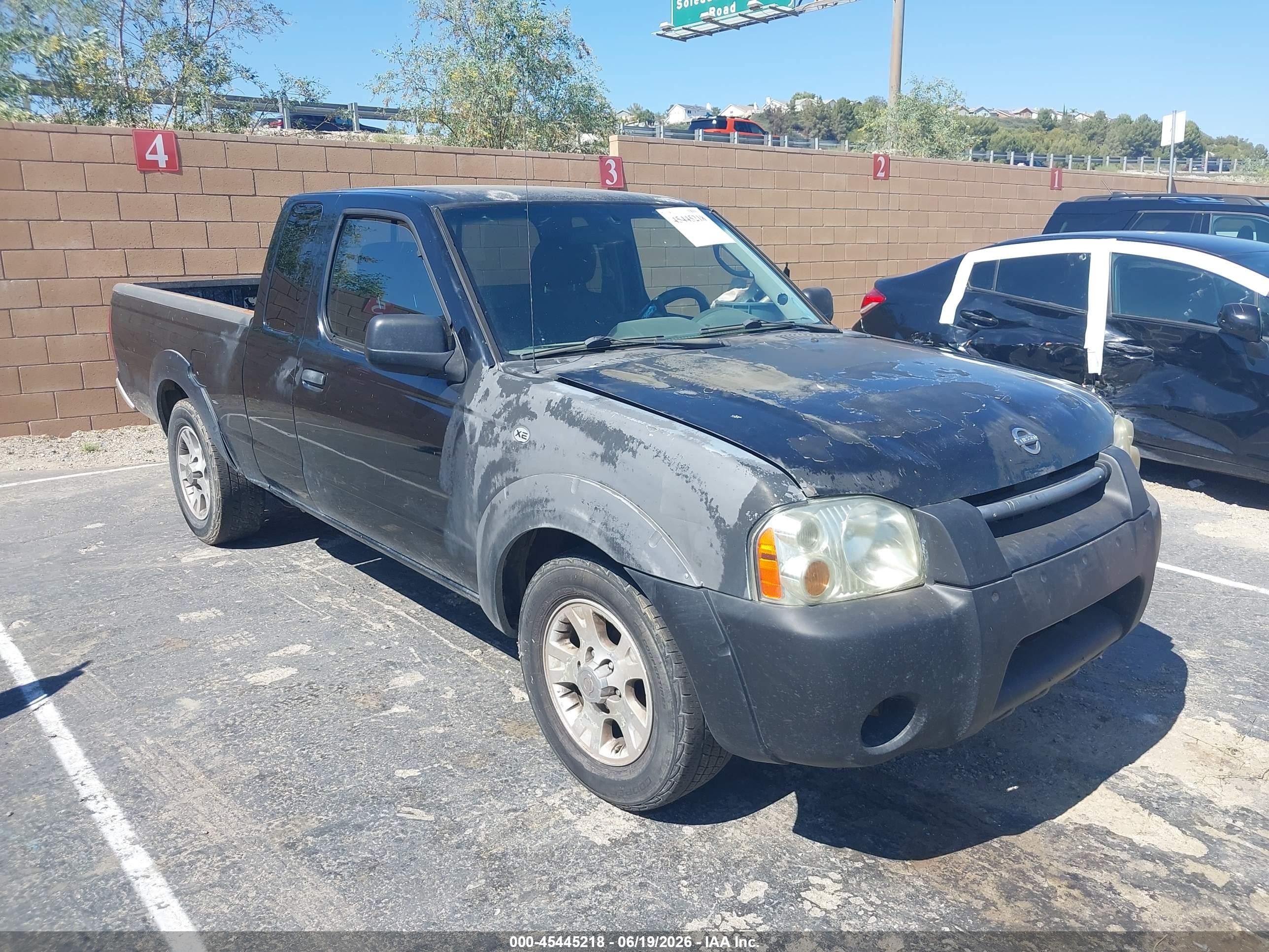 2004 Nissan Frontier Xe Black vin: 1N6DD26T24C434201