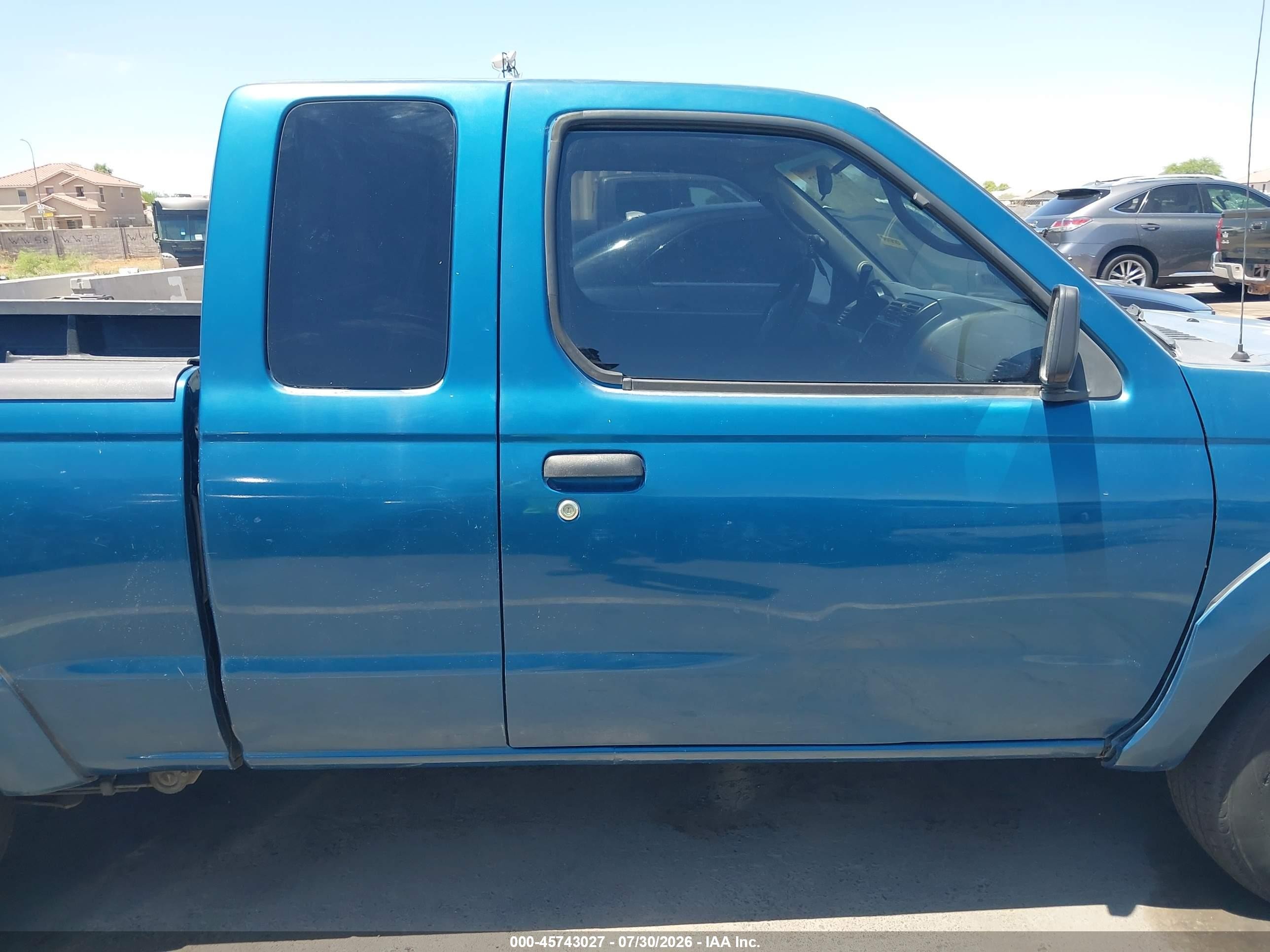 2003 Nissan Frontier Xe Teal vin: 1N6DD26T33C403988