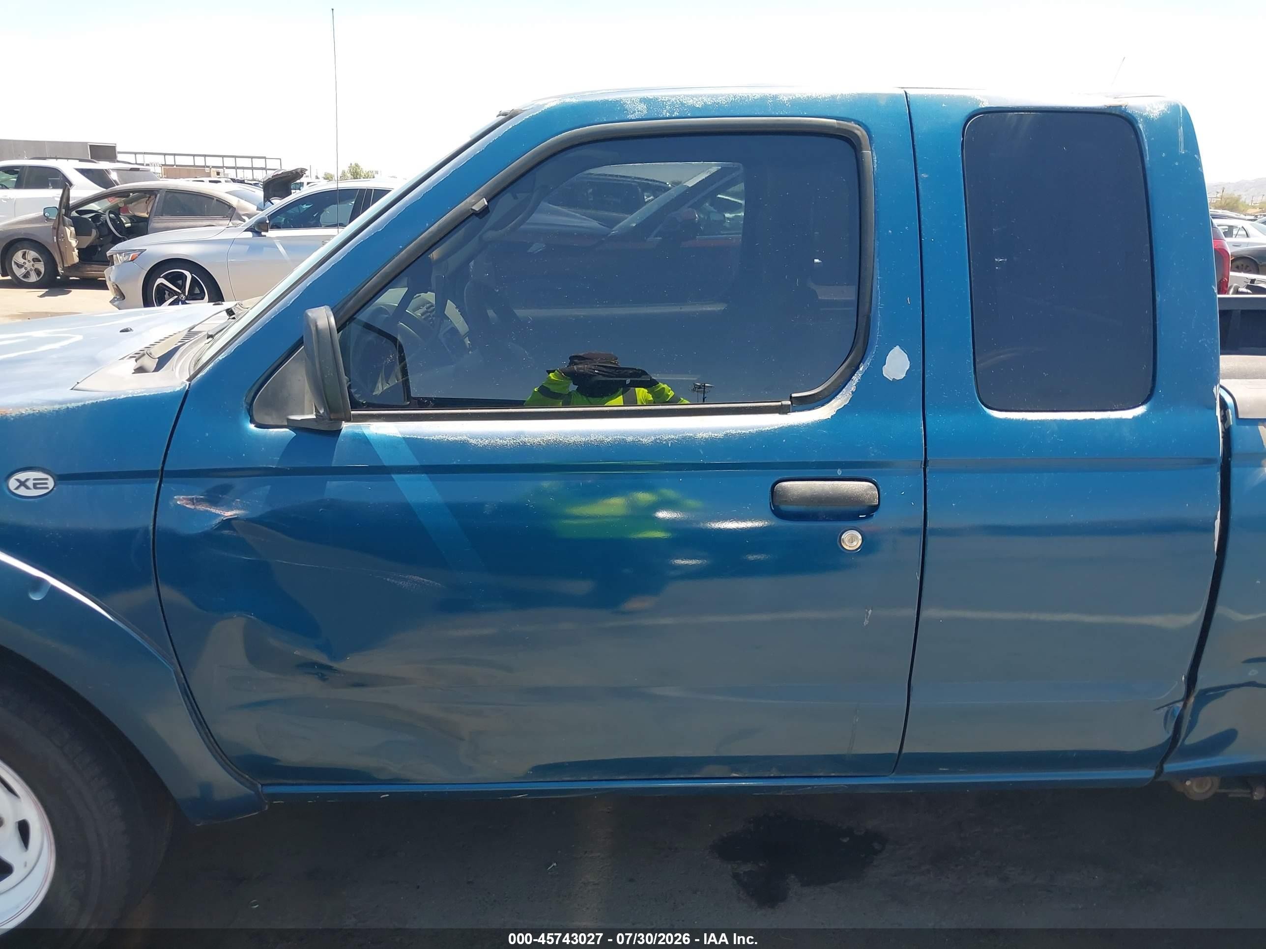 2003 Nissan Frontier Xe Teal vin: 1N6DD26T33C403988
