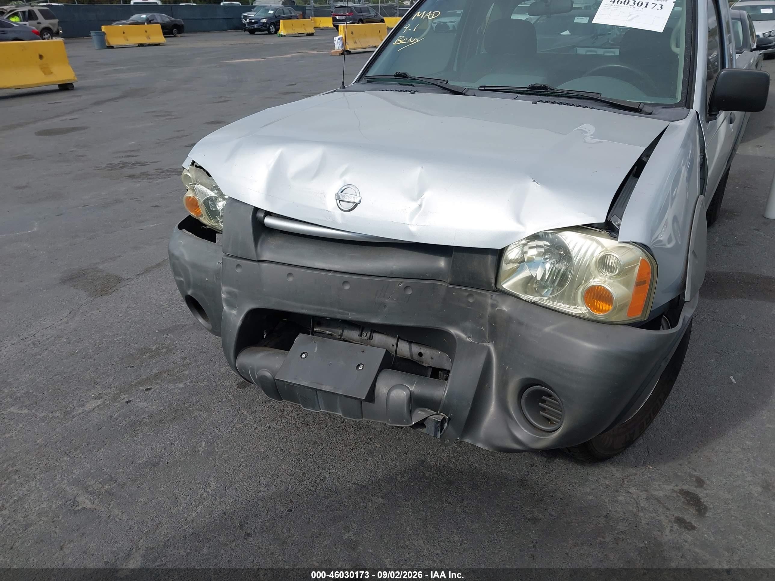 2003 Nissan Frontier Standard Silver vin: 1N6DD26T33C404378