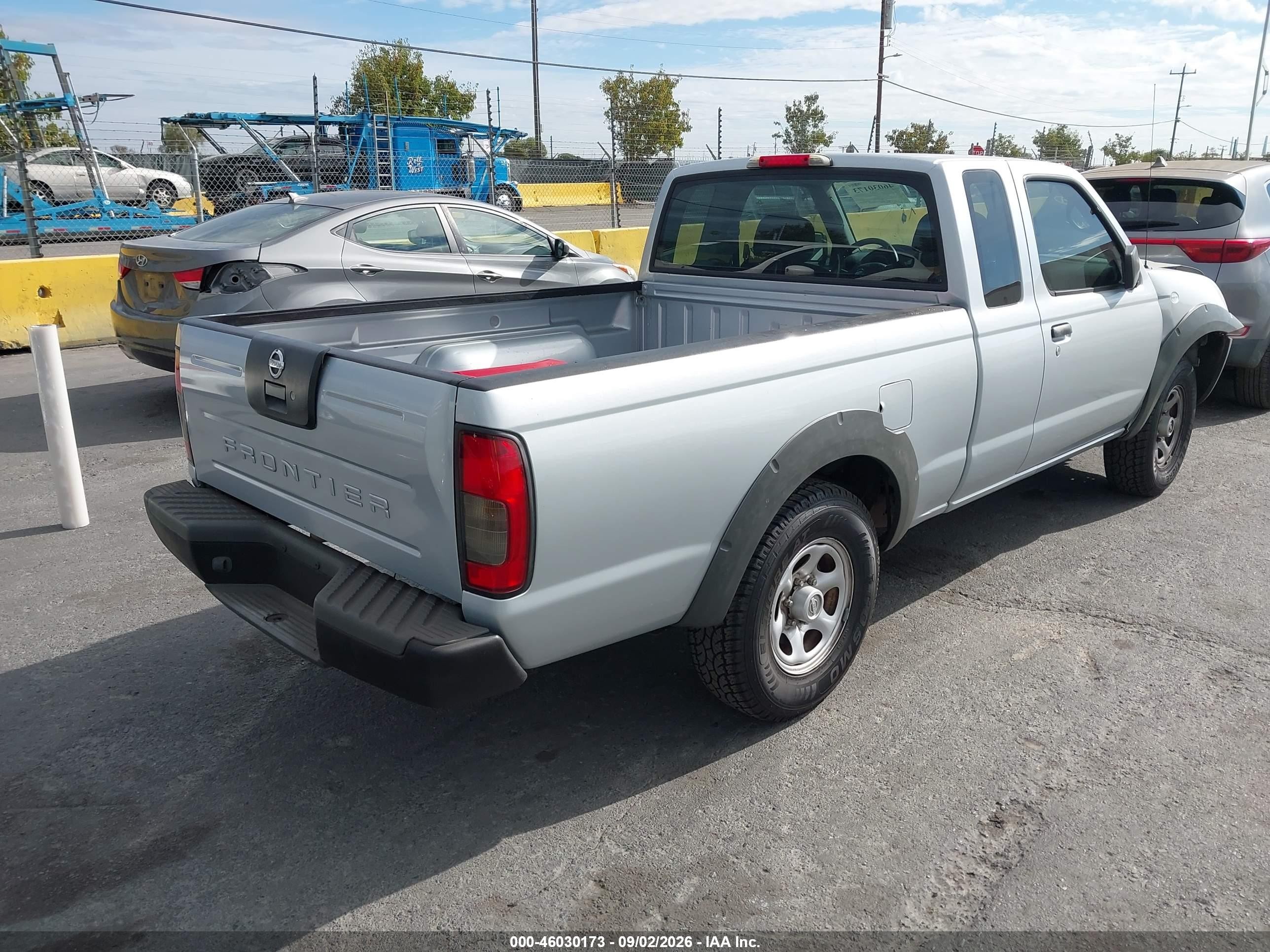 2003 Nissan Frontier Standard Silver vin: 1N6DD26T33C404378