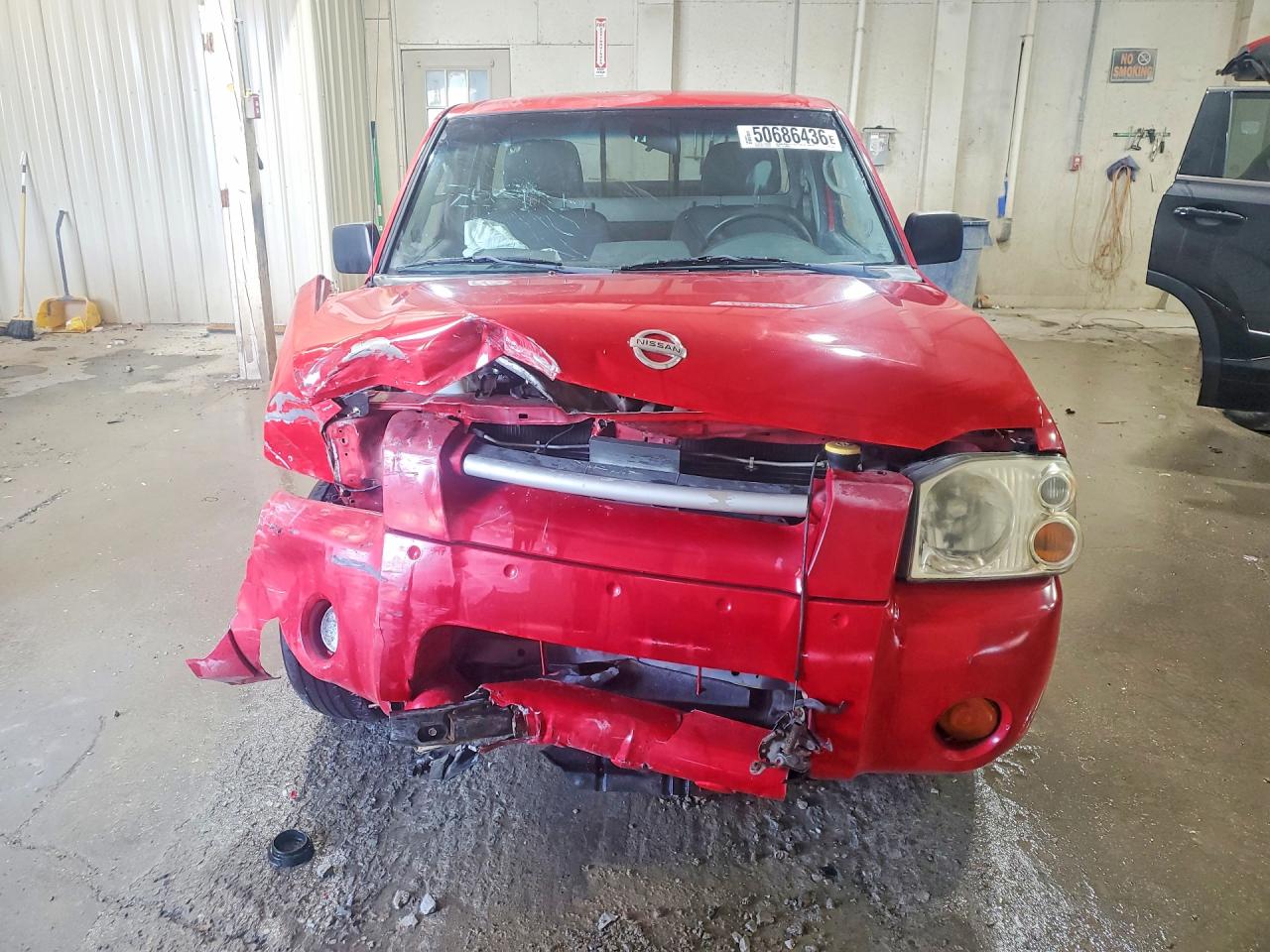 2003 Nissan Frontier King Cab Xe Red vin: 1N6DD26T33C426817