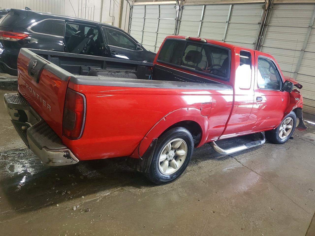 2003 Nissan Frontier King Cab Xe Red vin: 1N6DD26T33C426817