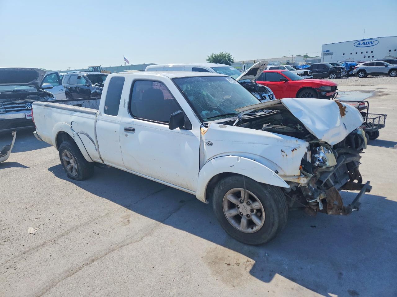 2003 Nissan Frontier King Cab Xe White vin: 1N6DD26T33C446372