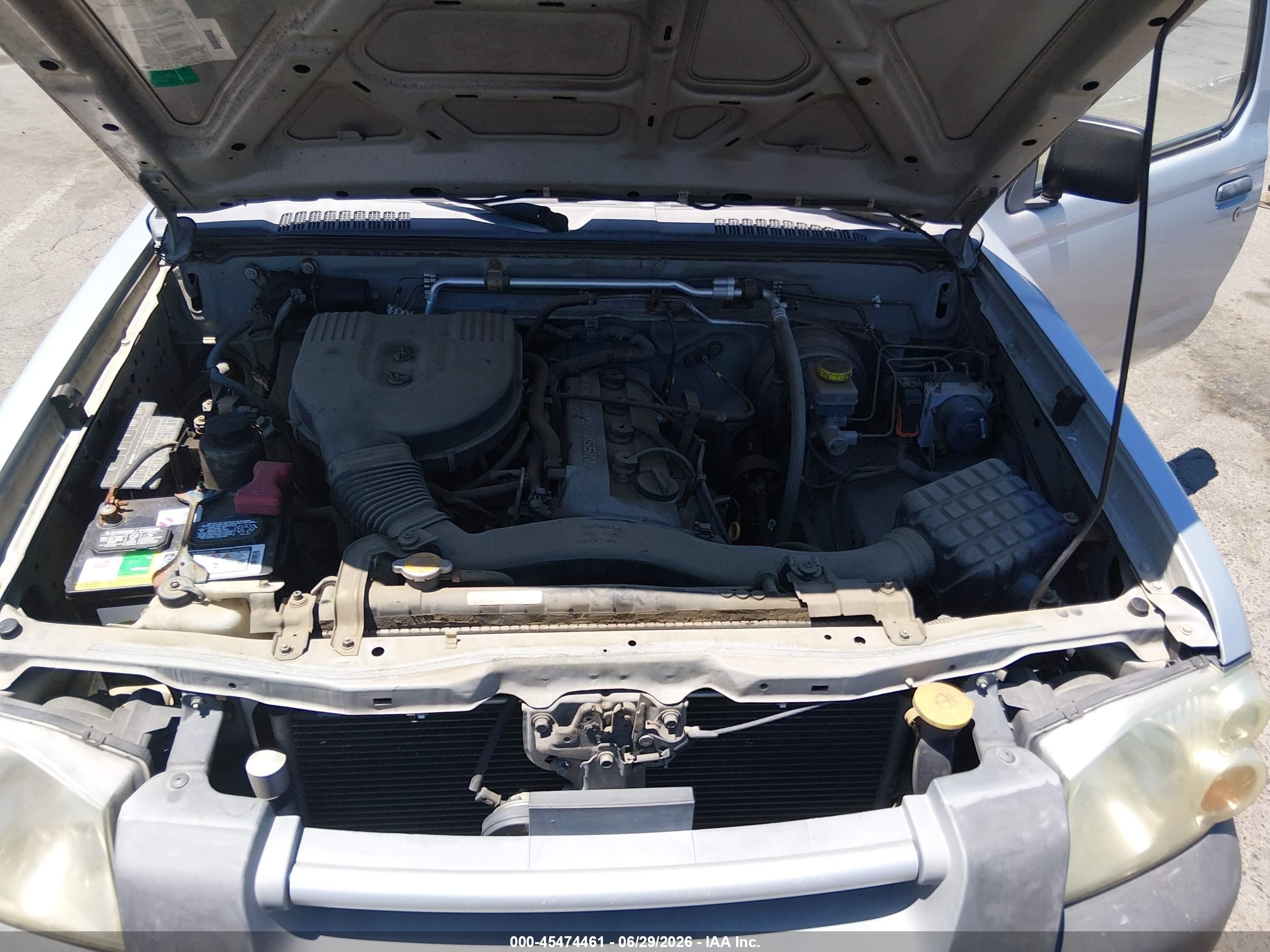2003 Nissan Frontier Standard Silver vin: 1N6DD26T33C449756