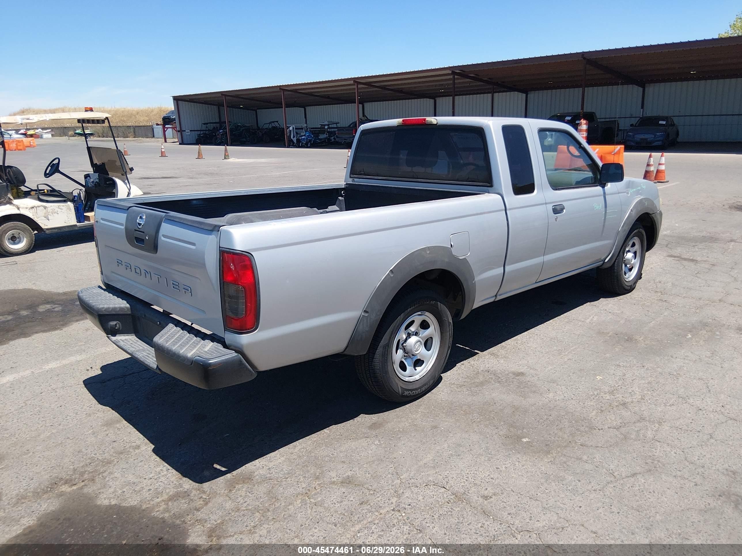 2003 Nissan Frontier Standard Silver vin: 1N6DD26T33C449756