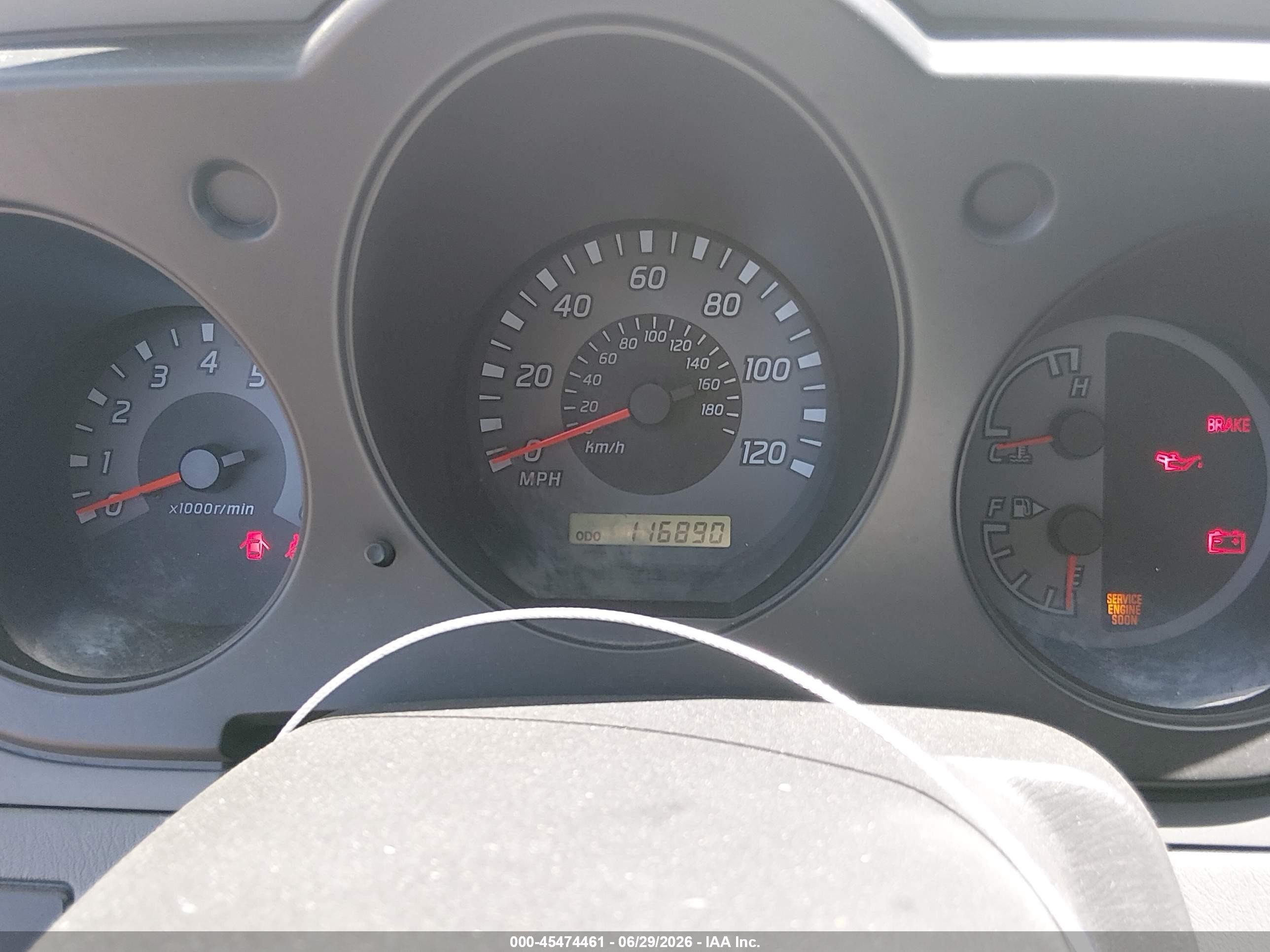 2003 Nissan Frontier Standard Silver vin: 1N6DD26T33C449756