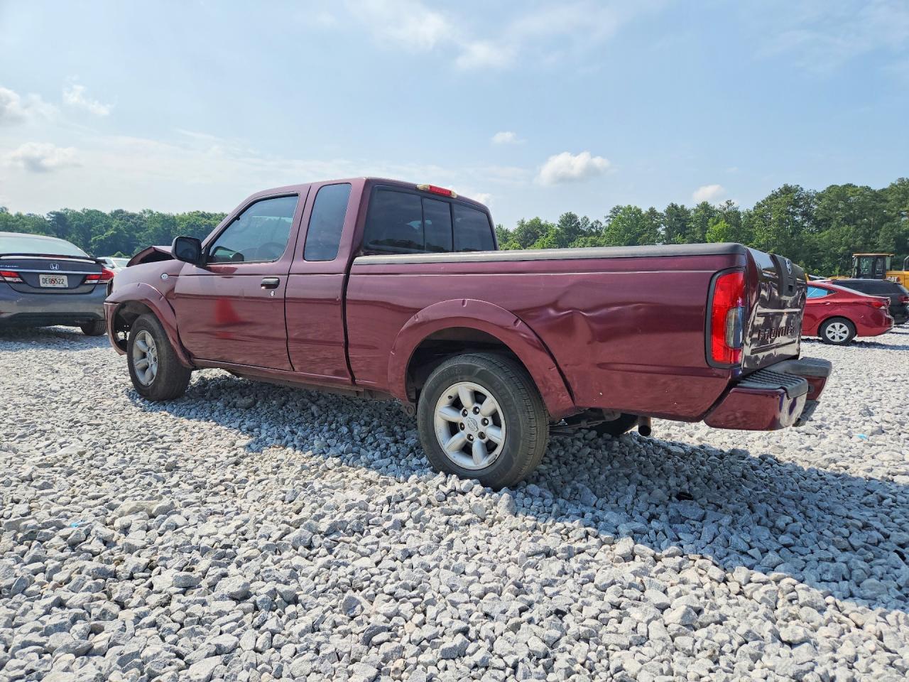 2004 Nissan Frontier King Cab Xe Красный vin: 1N6DD26T34C472312