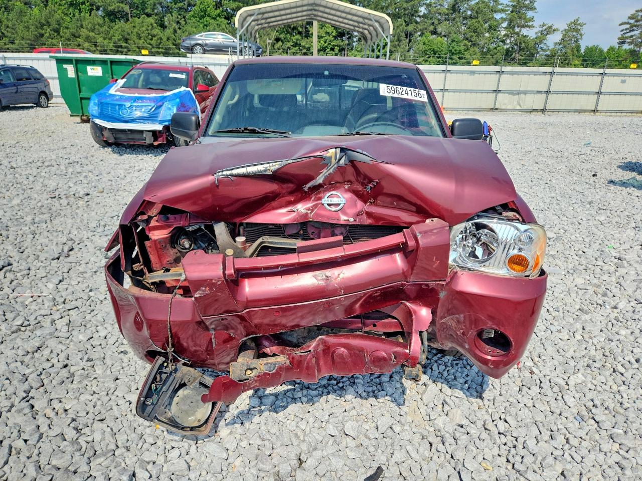 2004 Nissan Frontier King Cab Xe Красный vin: 1N6DD26T34C472312