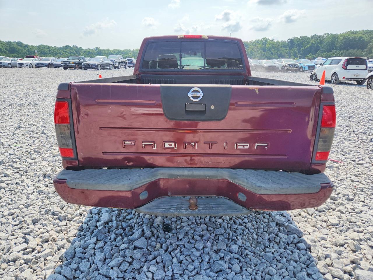 2004 Nissan Frontier King Cab Xe Красный vin: 1N6DD26T34C472312