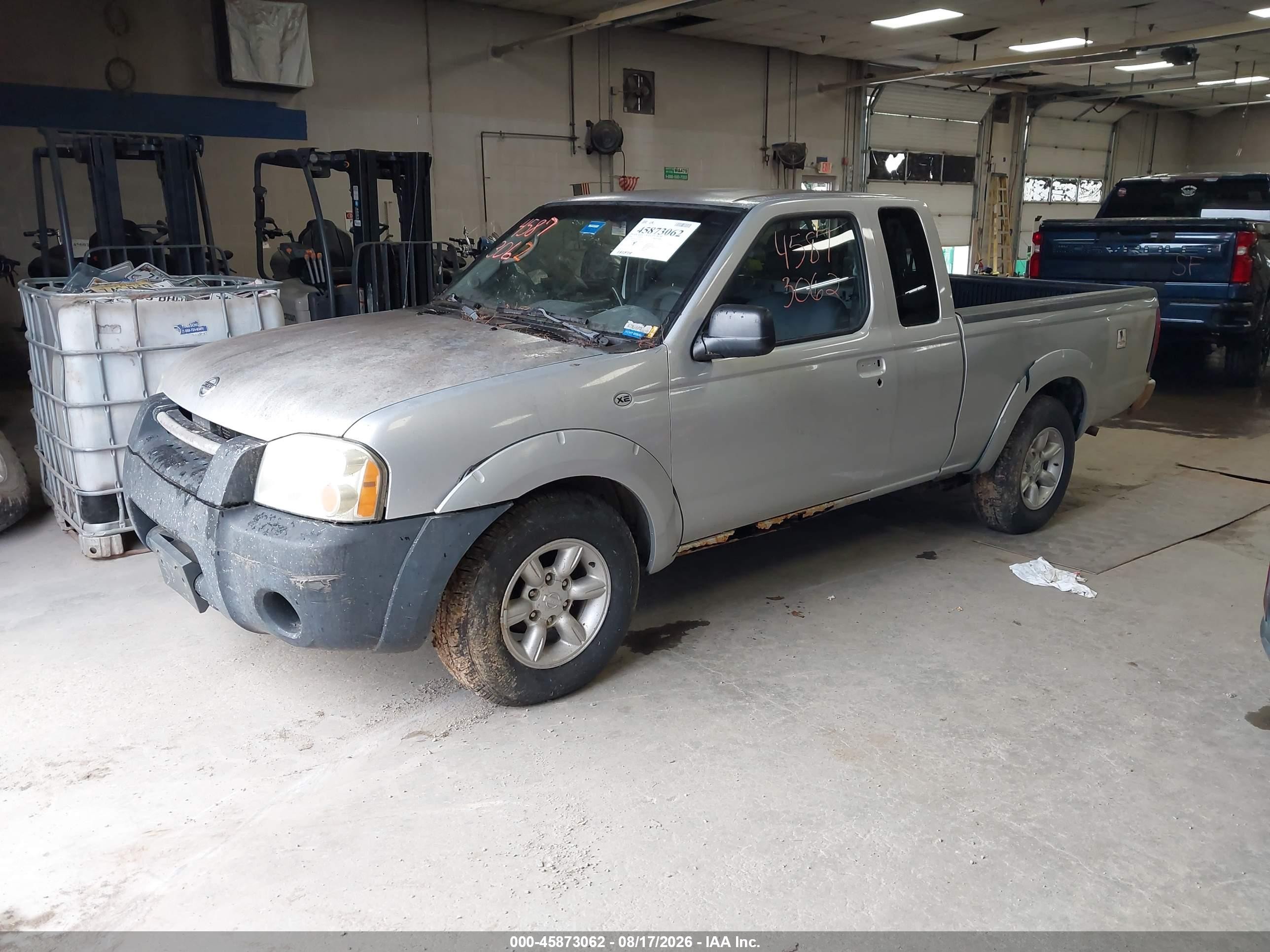 2004 Nissan Frontier Xe Silver vin: 1N6DD26T44C429095