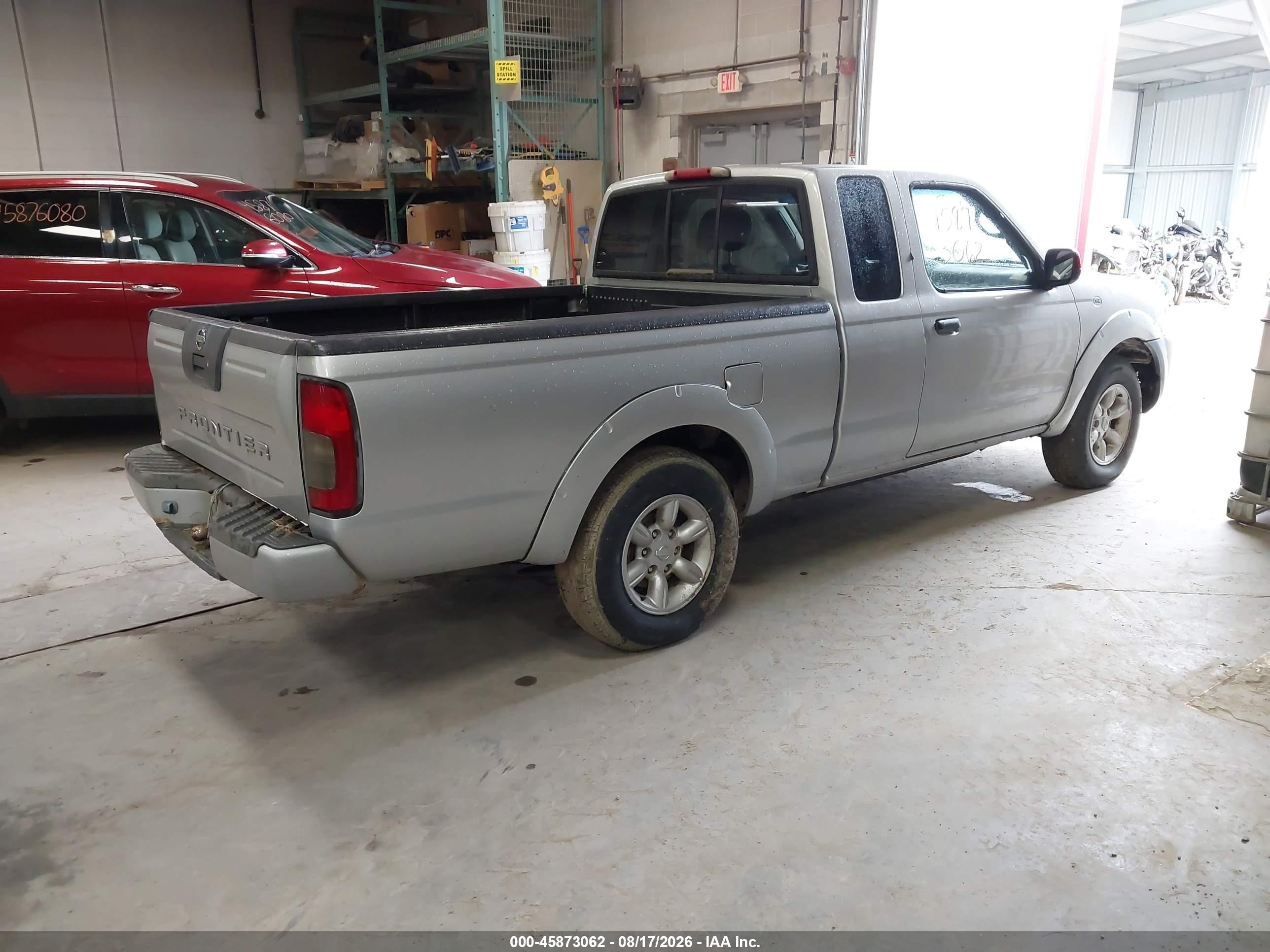 2004 Nissan Frontier Xe Silver vin: 1N6DD26T44C429095