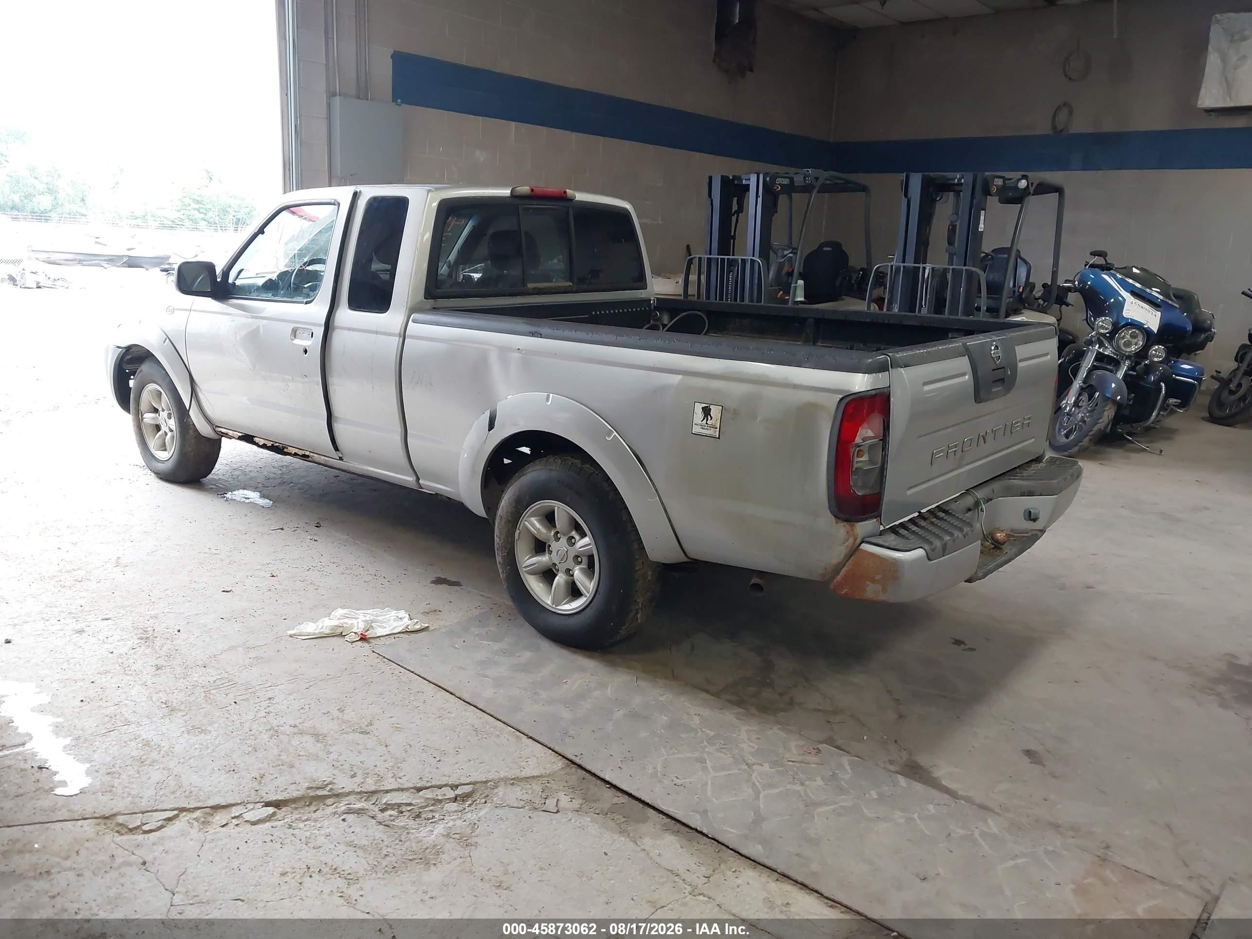 2004 Nissan Frontier Xe Silver vin: 1N6DD26T44C429095