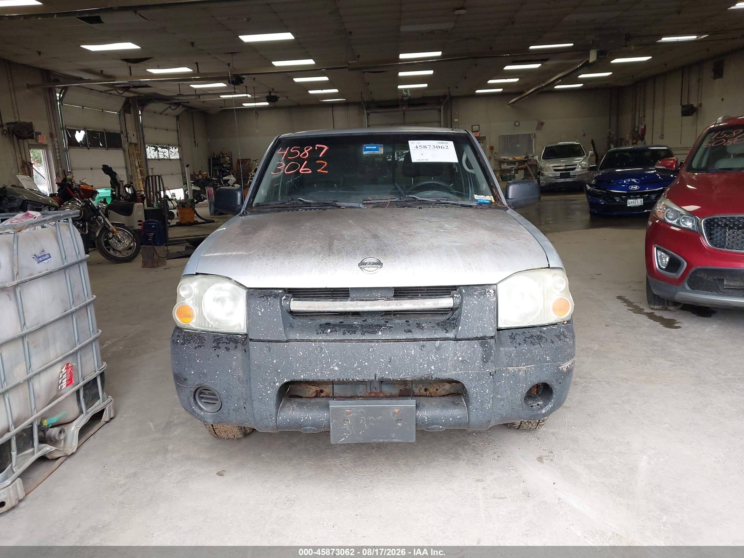 2004 Nissan Frontier Xe Silver vin: 1N6DD26T44C429095