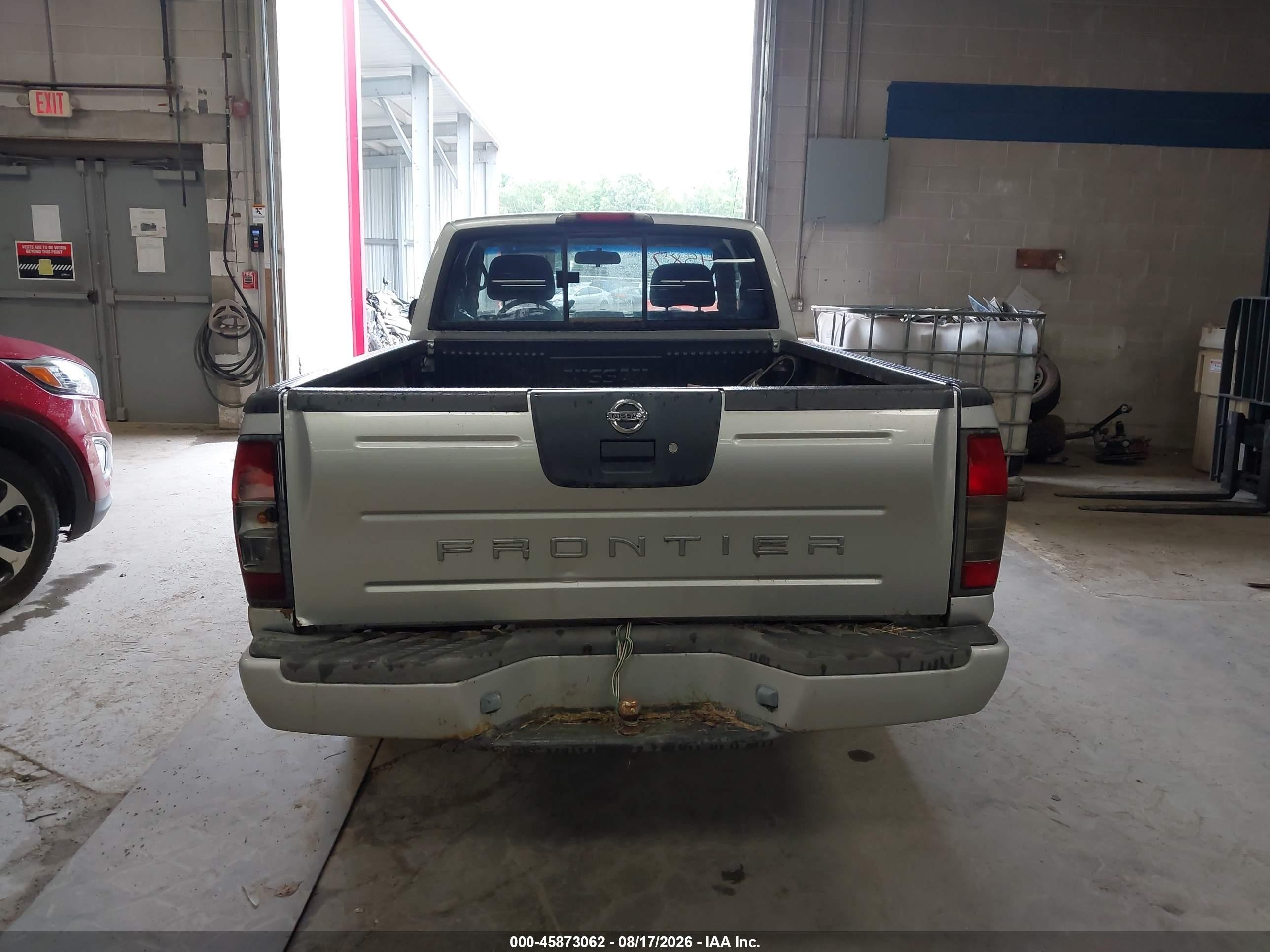 2004 Nissan Frontier Xe Silver vin: 1N6DD26T44C429095
